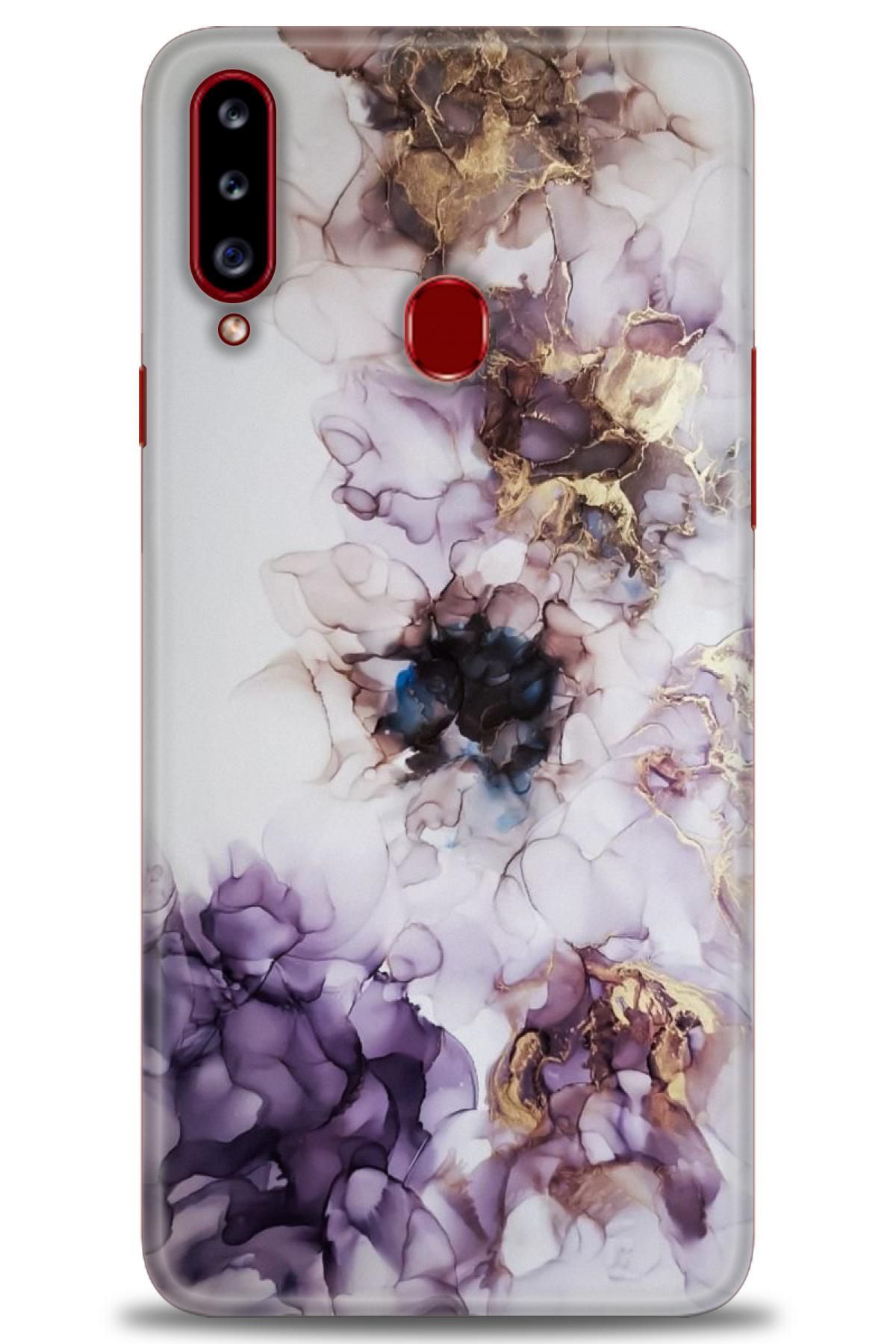 CooperTech Samsung Galaxy A20S İle Uyumlu HD Baskılı Desenli Silikon Kılıf - 407