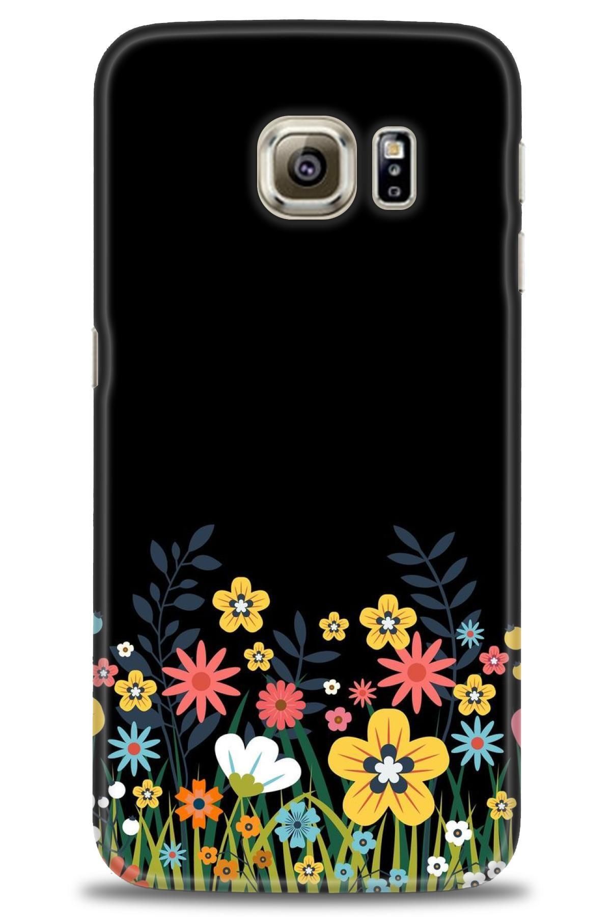 CooperTech Samsung Galaxy S6 İle Uyumlu HD Baskılı Desenli Silikon Kılıf - 20