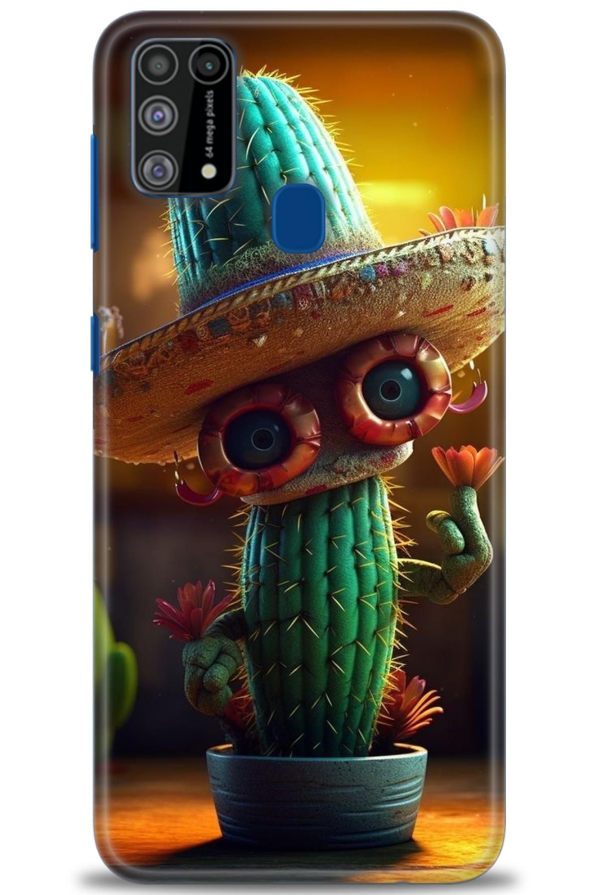 CooperTech Samsung Galaxy M31 İle Uyumlu HD Baskılı Desenli Silikon Kılıf - 489