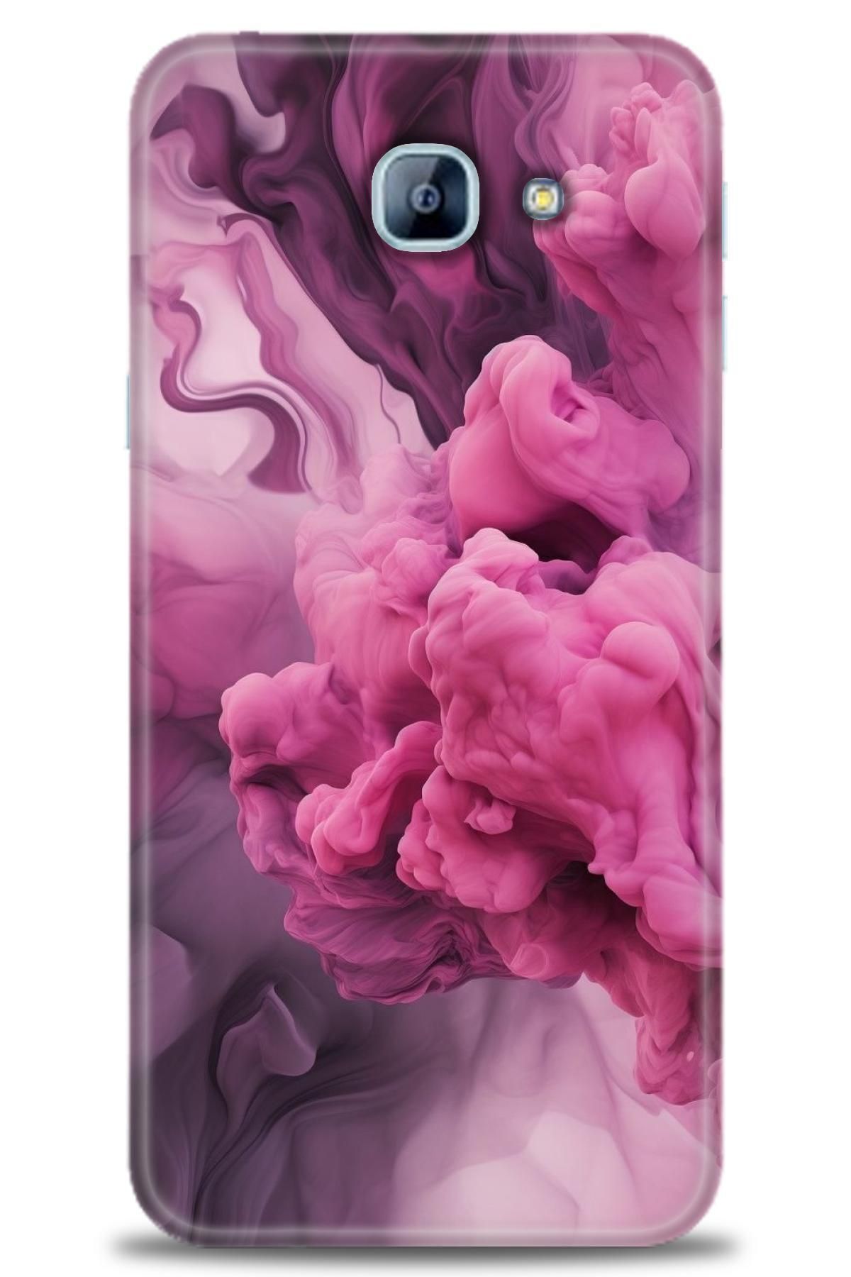 CooperTech Samsung Galaxy A8 2016 İle Uyumlu HD Baskılı Desenli Silikon Kılıf - 803