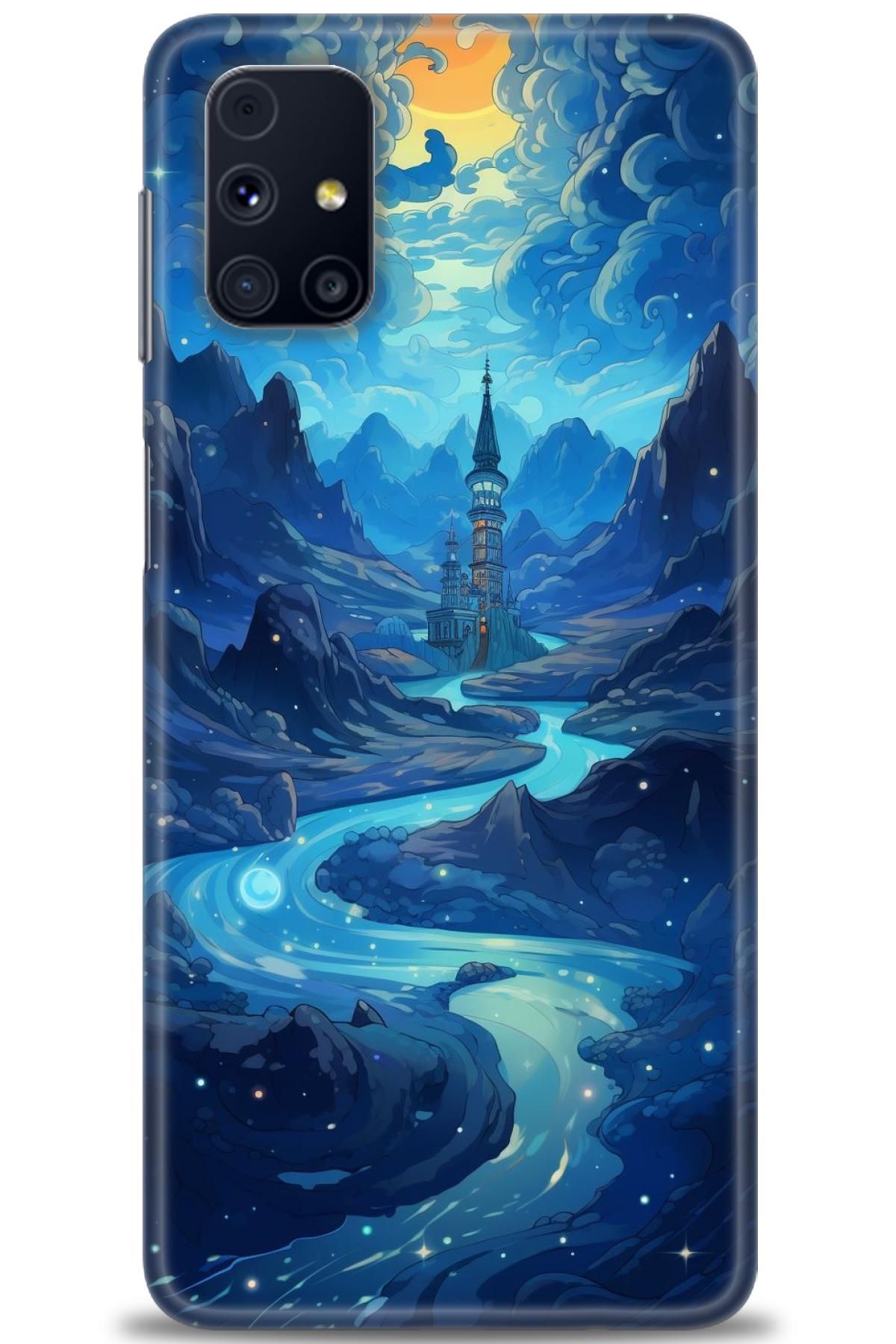 CooperTech Samsung Galaxy M51 İle Uyumlu HD Baskılı Desenli Silikon Kılıf - 218