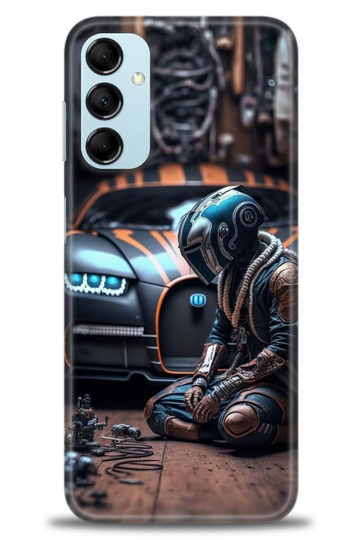 CooperTech Samsung Galaxy M14 5G İle Uyumlu HD Baskılı Desenli Silikon Kılıf - 984