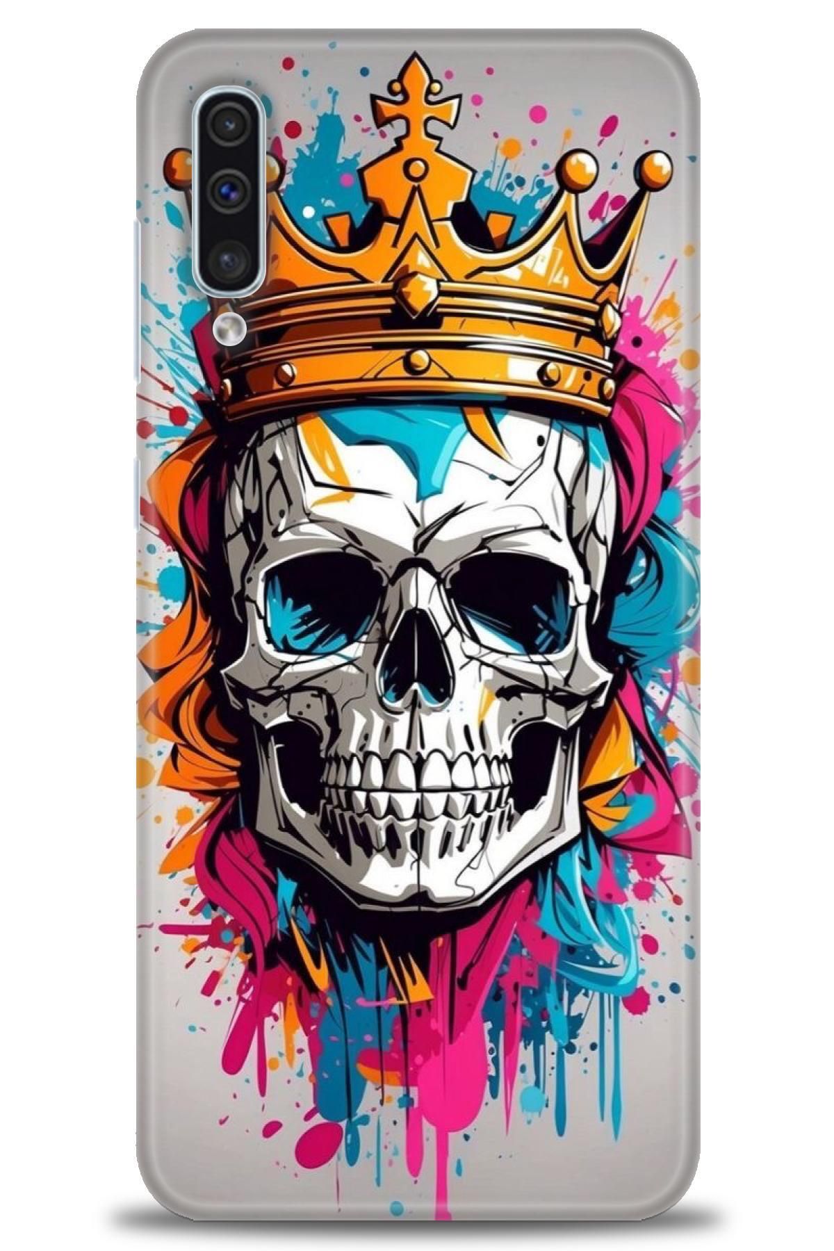 CooperTech Samsung Galaxy A50S İle Uyumlu HD Baskılı Desenli Silikon Kılıf - 993