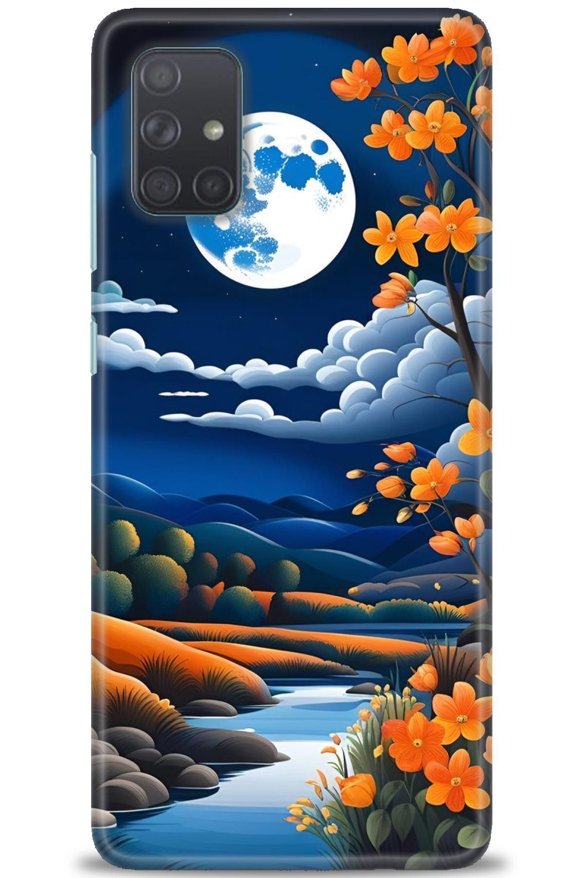 CooperTech Samsung Galaxy A71 İle Uyumlu HD Baskılı Desenli Silikon Kılıf - 623