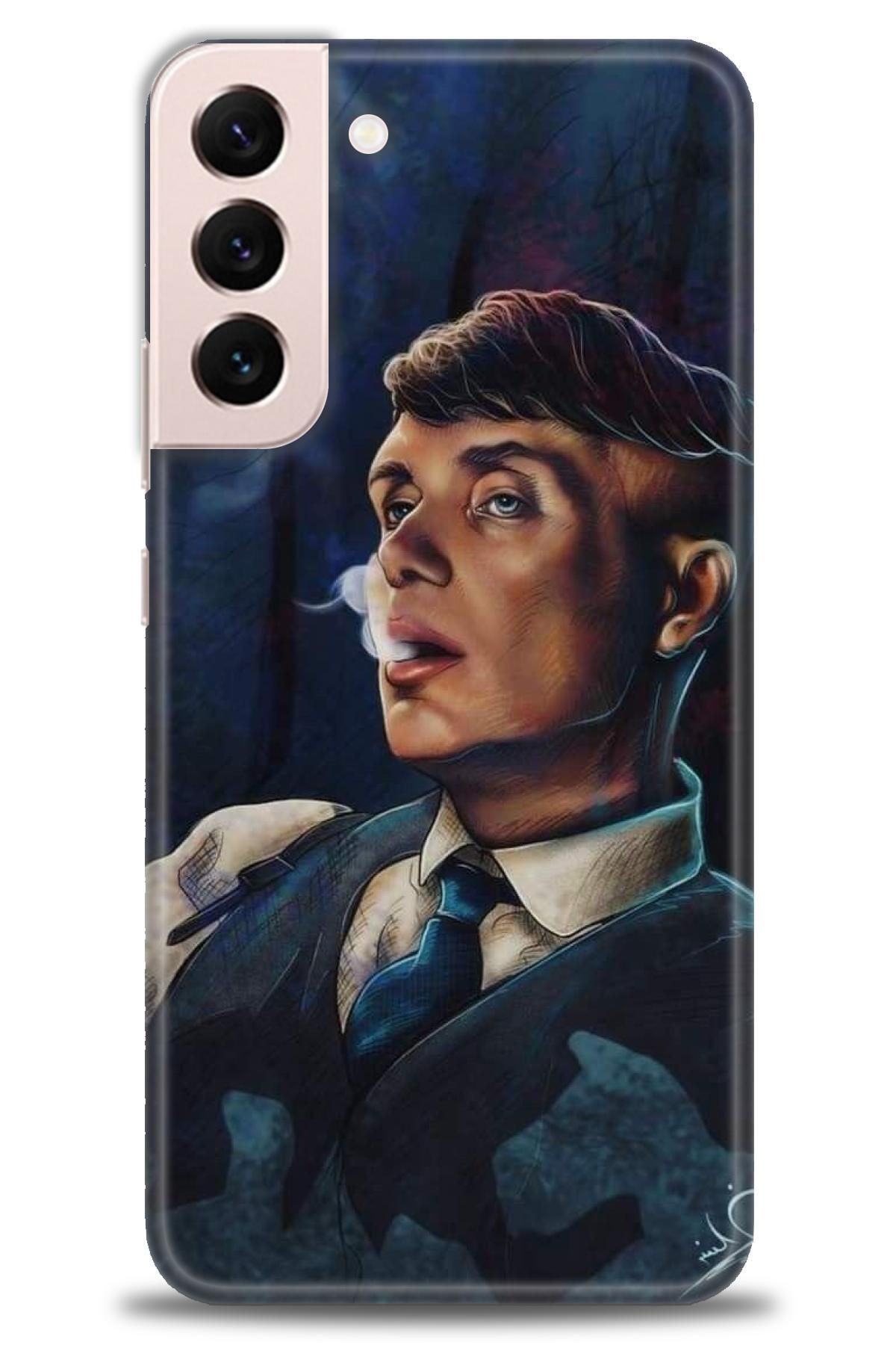 CooperTech Samsung Galaxy S22 Plus İle Uyumlu HD Baskılı Desenli Silikon Kılıf - 641