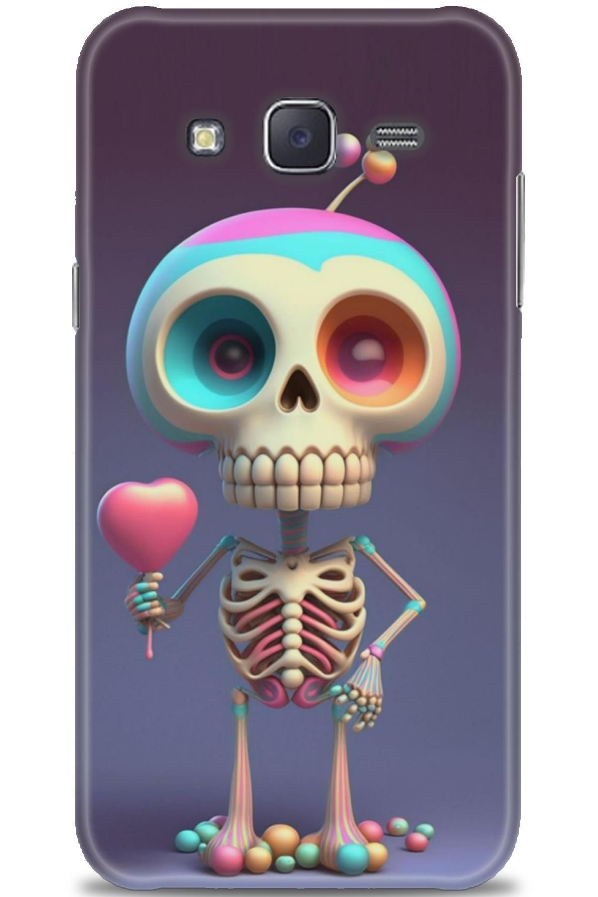 CooperTech Samsung Galaxy J5 İle Uyumlu HD Baskılı Desenli Silikon Kılıf - 795