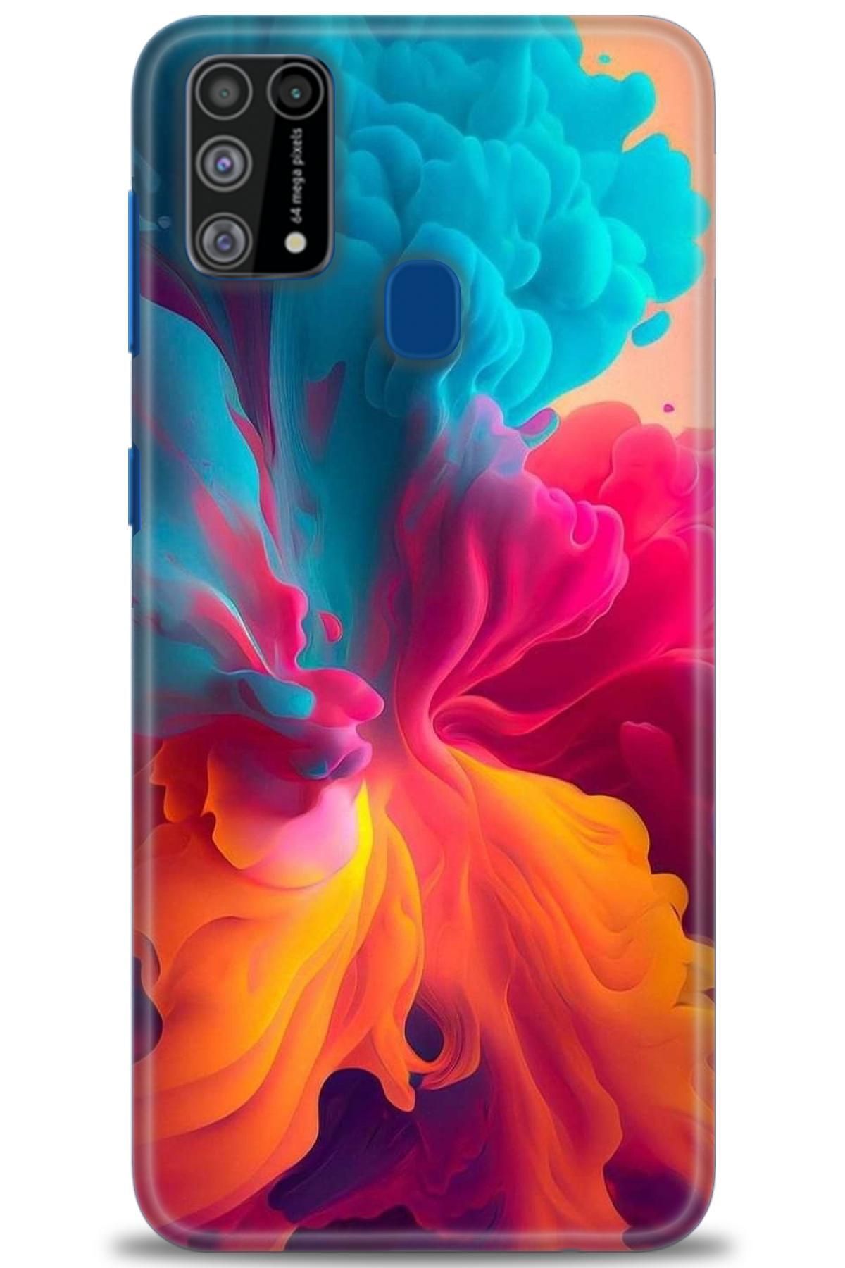 CooperTech Samsung Galaxy M31 İle Uyumlu HD Baskılı Desenli Silikon Kılıf - 551