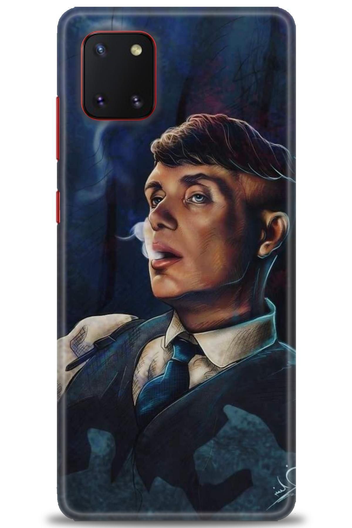 CooperTech Samsung Galaxy A81 İle Uyumlu HD Baskılı Desenli Silikon Kılıf - 641