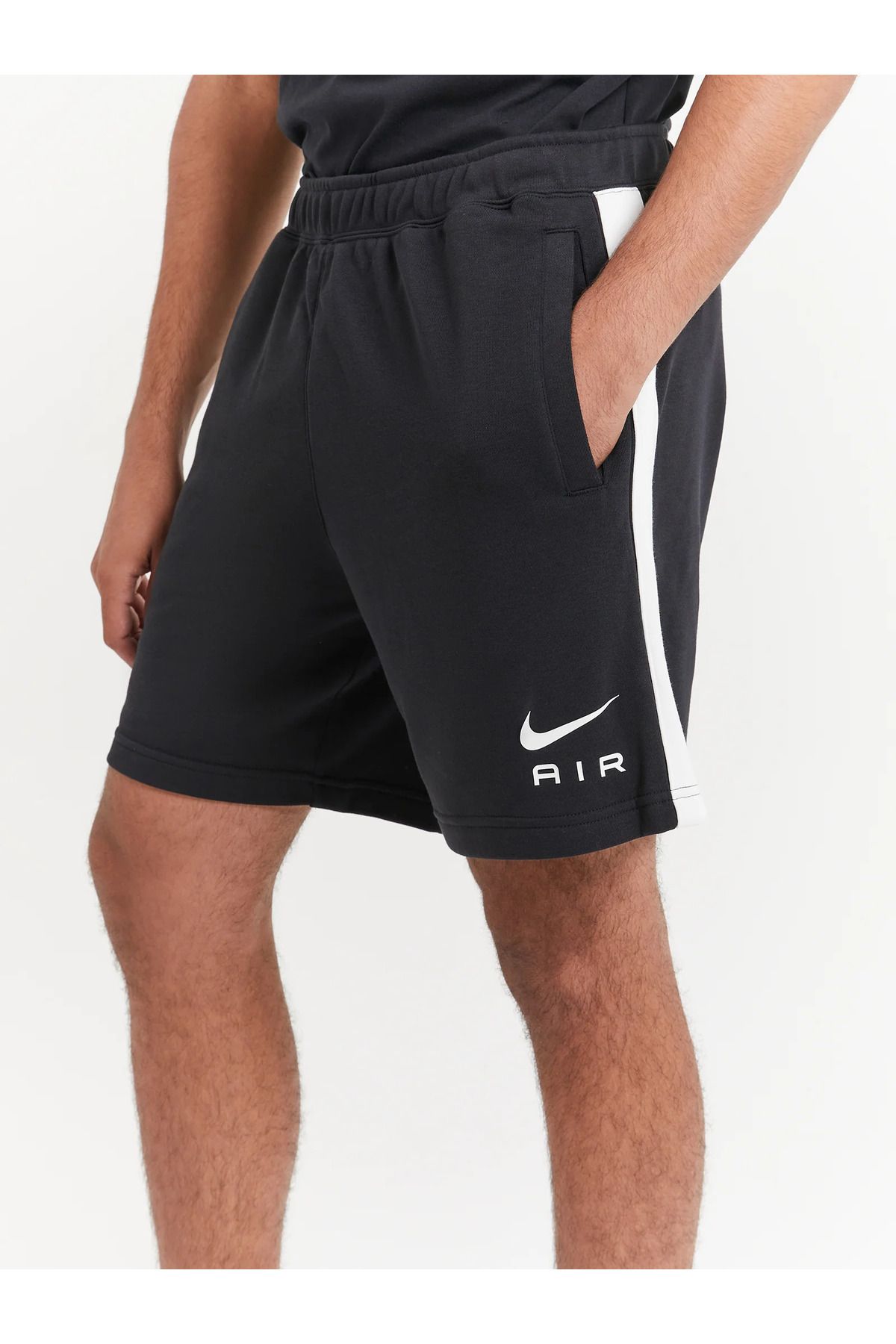 Nike Sportswear Swoosh Air French Terry Siyah Erkek Şort