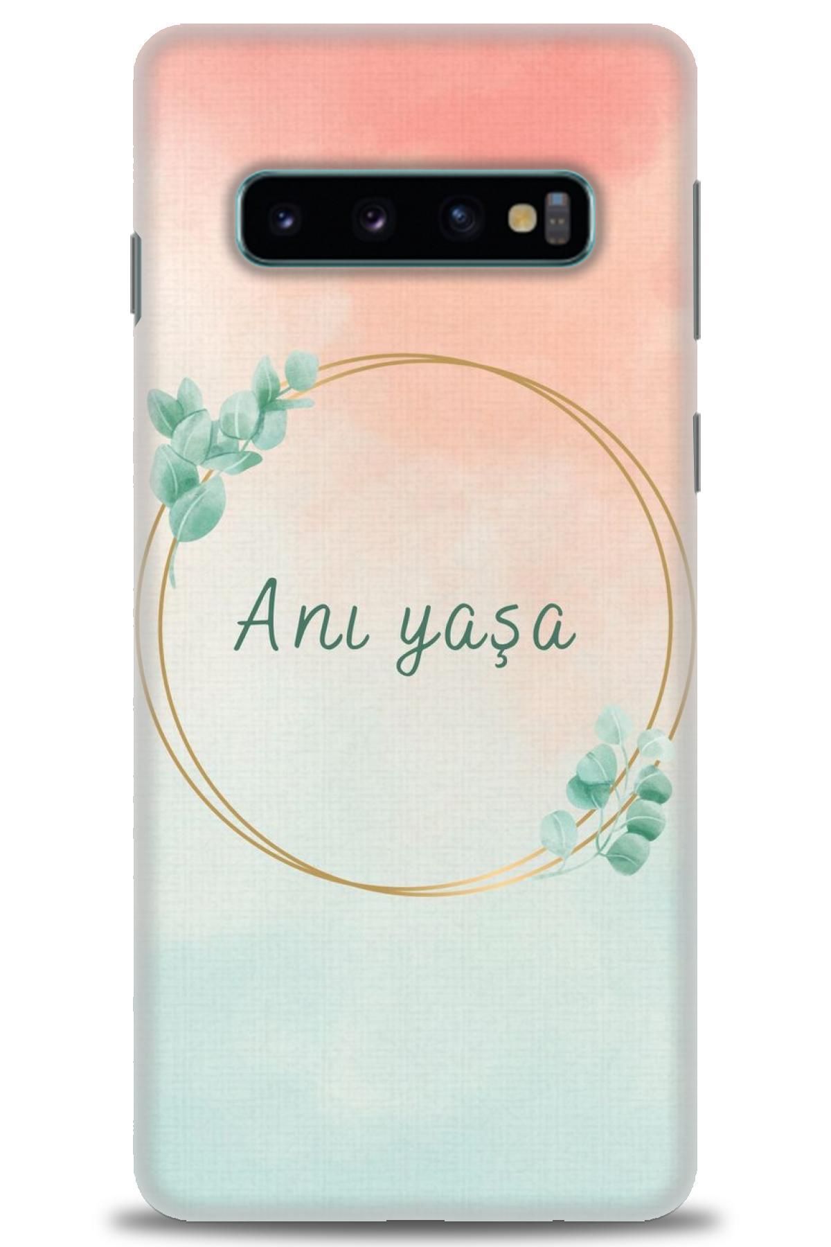 CooperTech Samsung Galaxy S10 İle Uyumlu HD Baskılı Desenli Silikon Kılıf - 1073