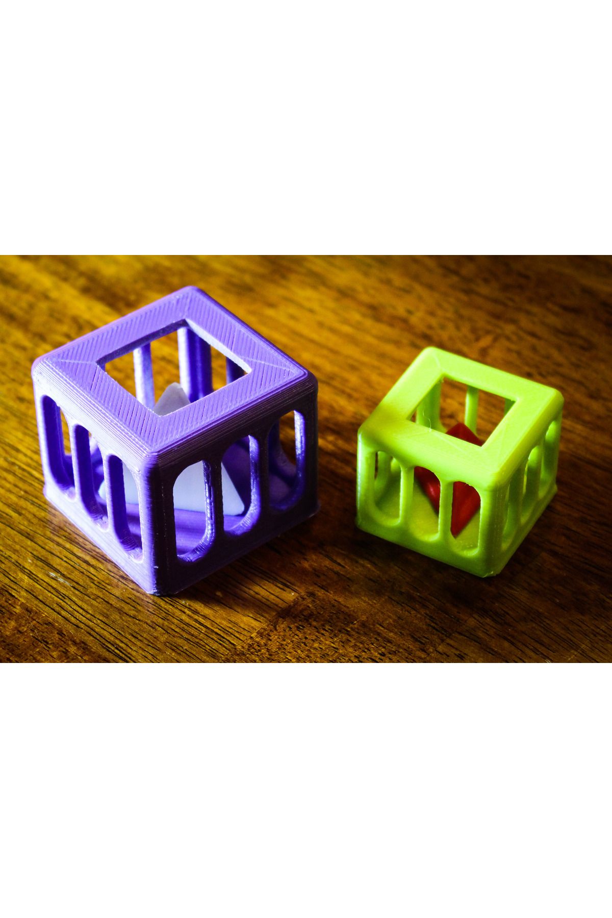 Vision Craft Kafesli tetrahedron bulmaca