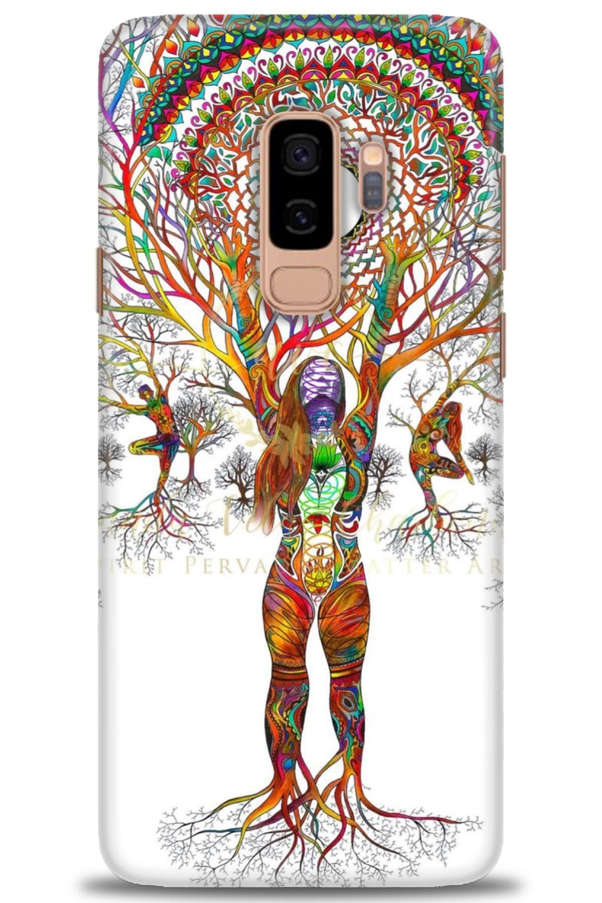 CooperTech Samsung Galaxy S9 Plus İle Uyumlu HD Baskılı Desenli Silikon Kılıf - 885
