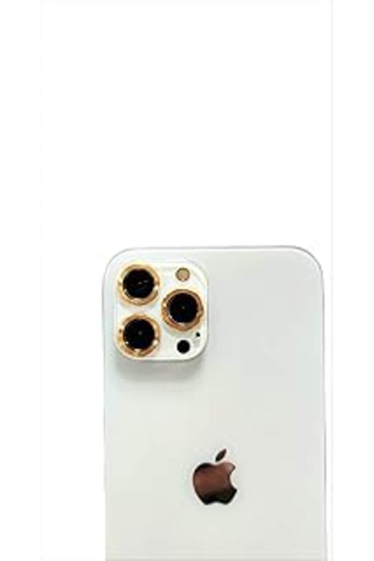 Qedii Minesk İphone 12 Pro Max Uyumlu Super Clear Şeffaf Ve Aluminyum Desenli Ultra Güçlü Kamera Ve Lens