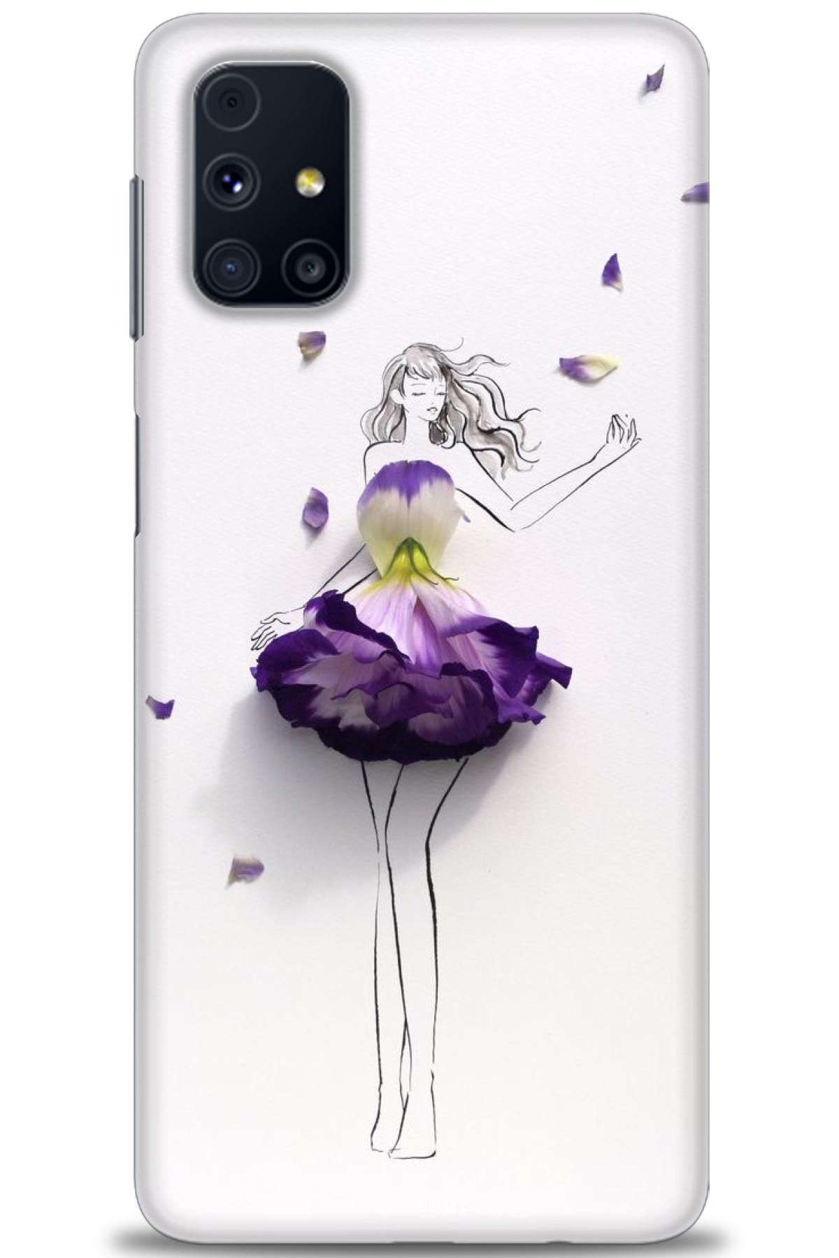 CooperTech Samsung Galaxy M31S İle Uyumlu HD Baskılı Desenli Silikon Kılıf - 740