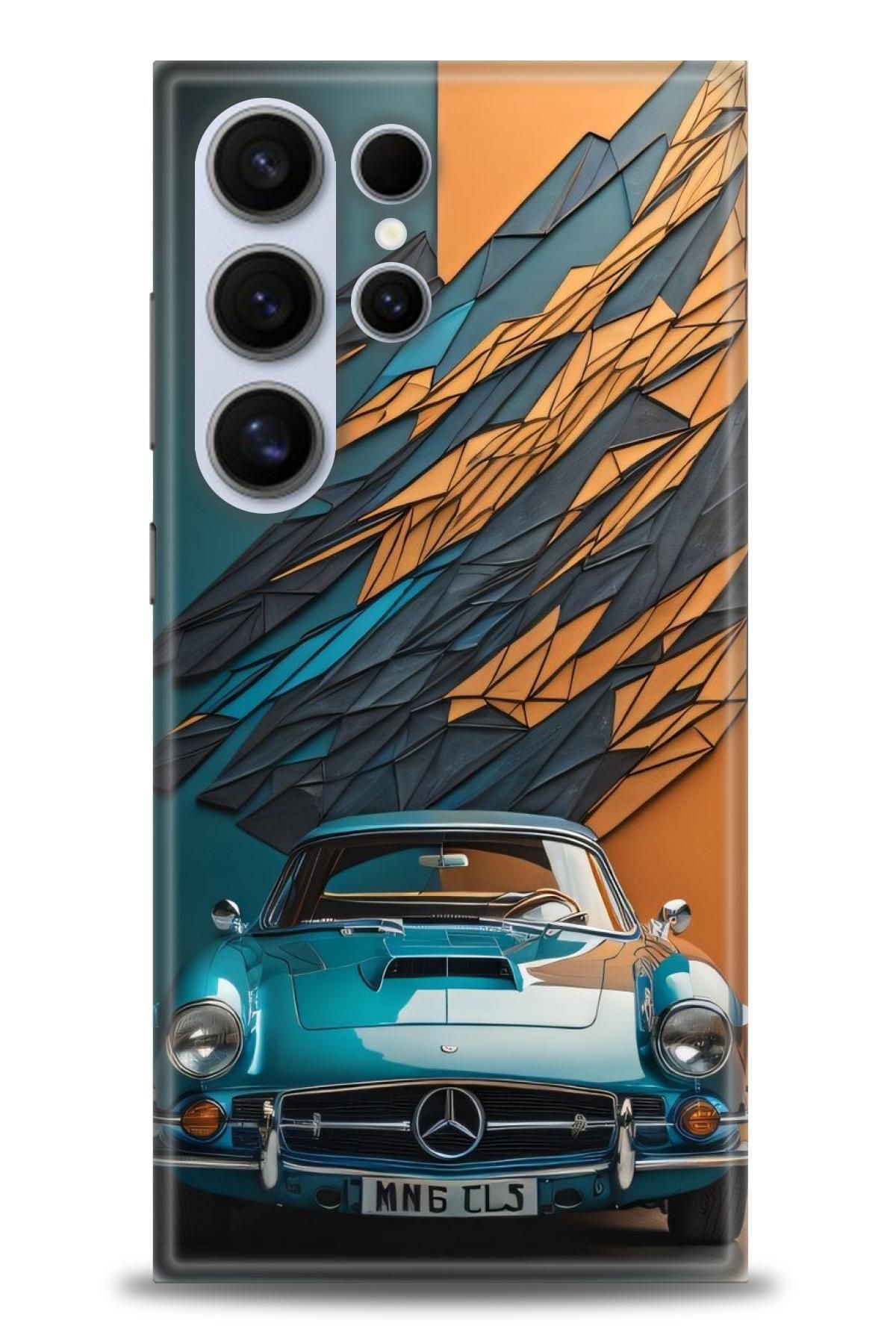 CooperTech Samsung Galaxy S24 Ultra İle Uyumlu HD Baskılı Desenli Silikon Kılıf - 579
