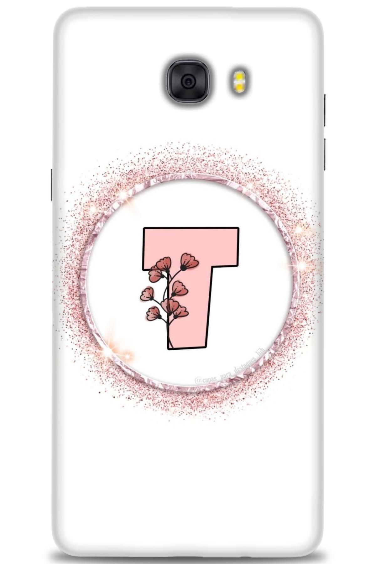 CooperTech Samsung Galaxy C9 Pro İle Uyumlu HD Baskılı Desenli Silikon Kılıf - 1019