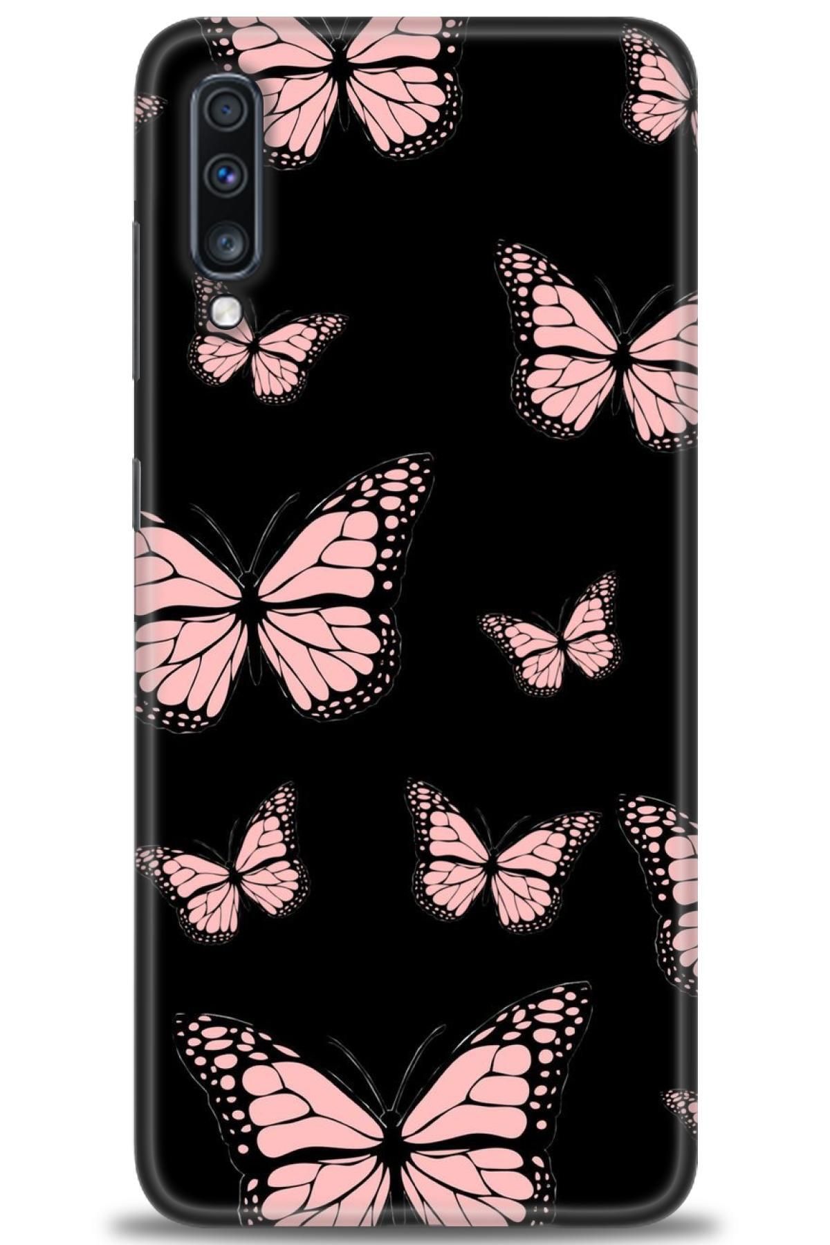 CooperTech Samsung Galaxy A70 İle Uyumlu HD Baskılı Desenli Silikon Kılıf - 1028