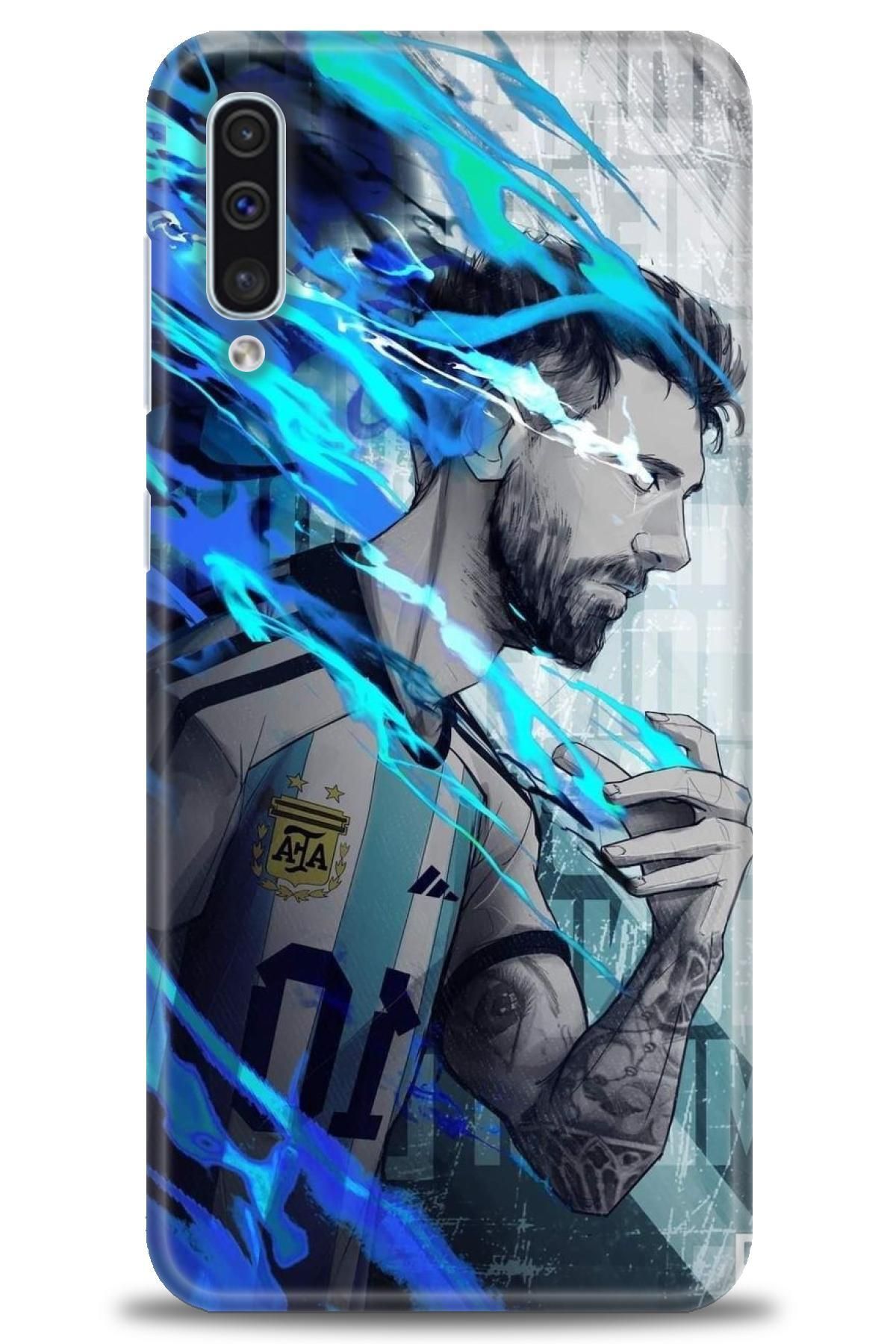 CooperTech Samsung Galaxy A30S İle Uyumlu HD Baskılı Desenli Silikon Kılıf - 867