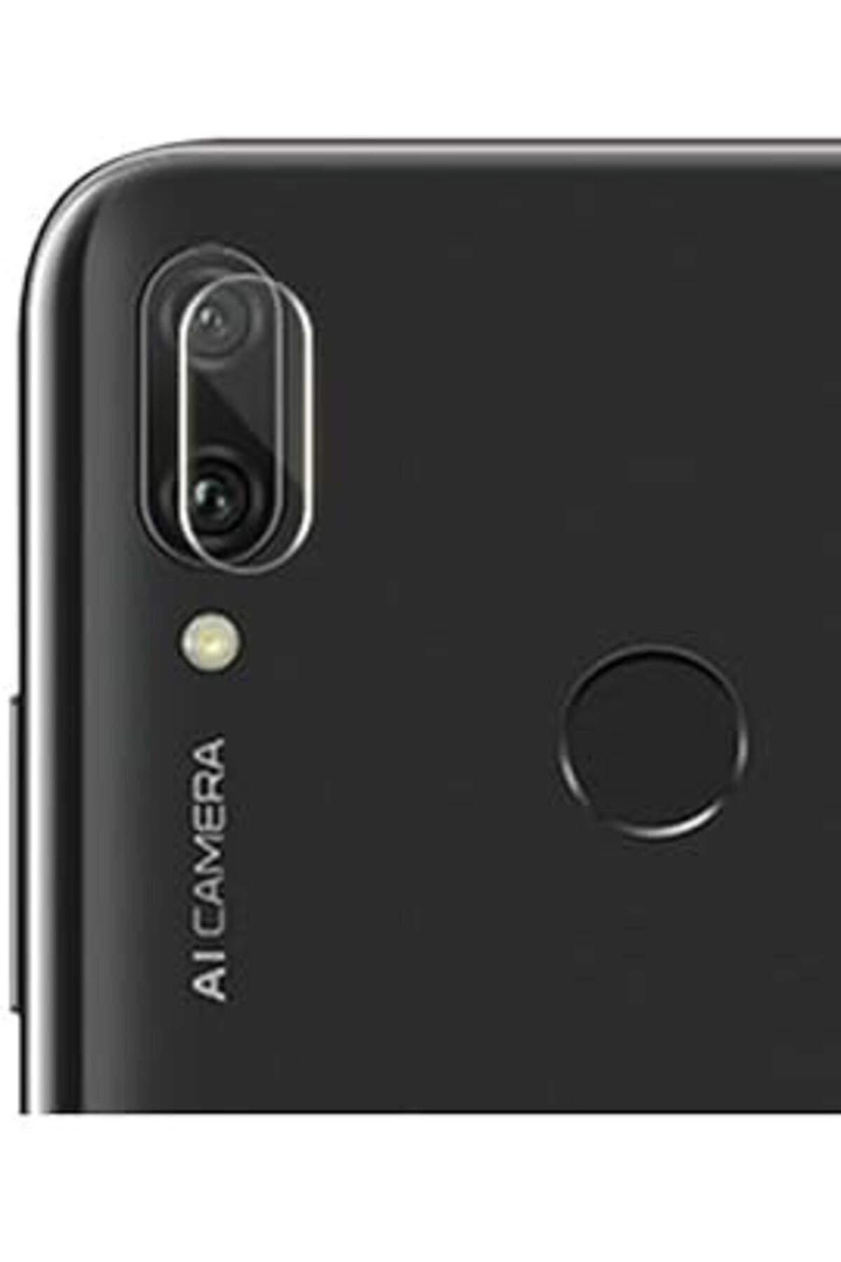 Qedii Huawei Y9 Prime 2019 Uyumlu Kamera Koruyucu Cam (Şeffaf)