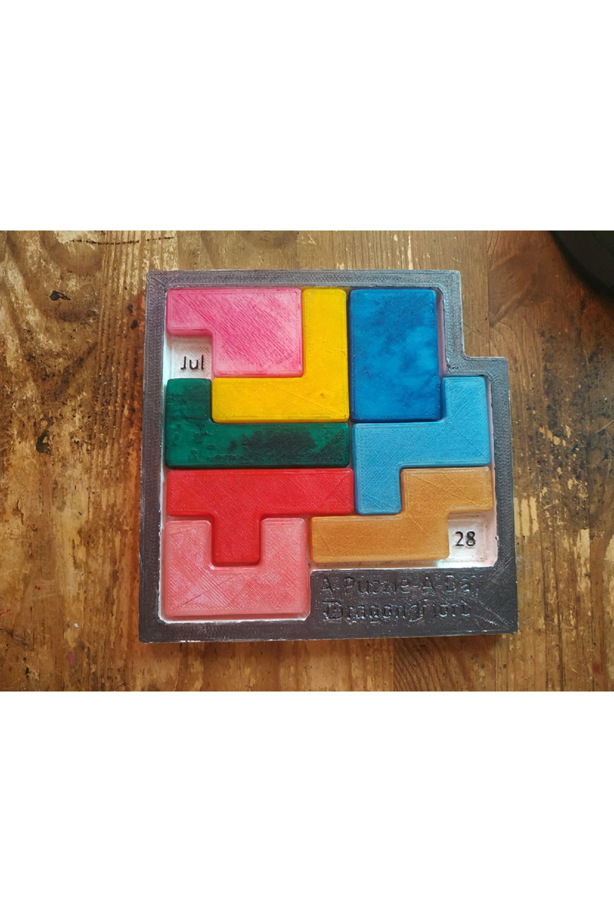 Vision Craft A-Puzzle bir gün
