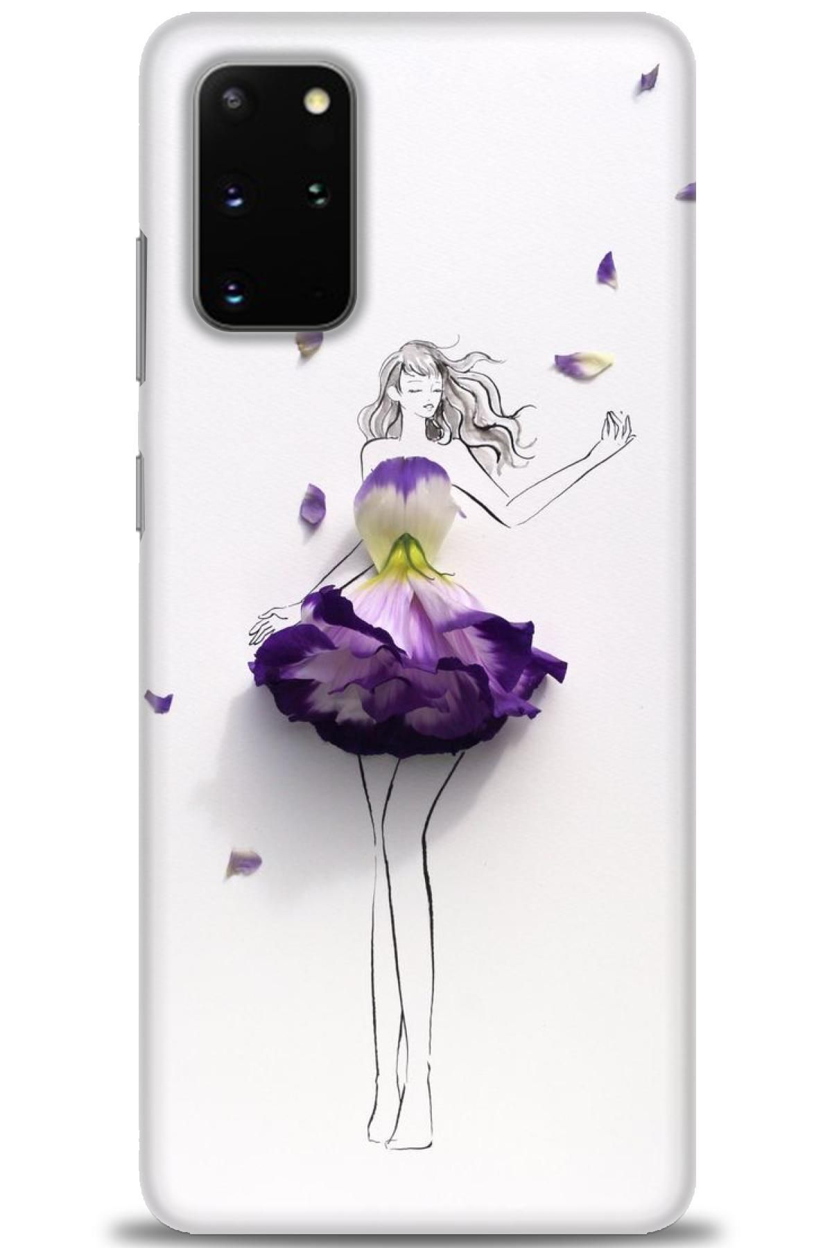 CooperTech Samsung Galaxy S20 Plus İle Uyumlu HD Baskılı Desenli Silikon Kılıf - 740