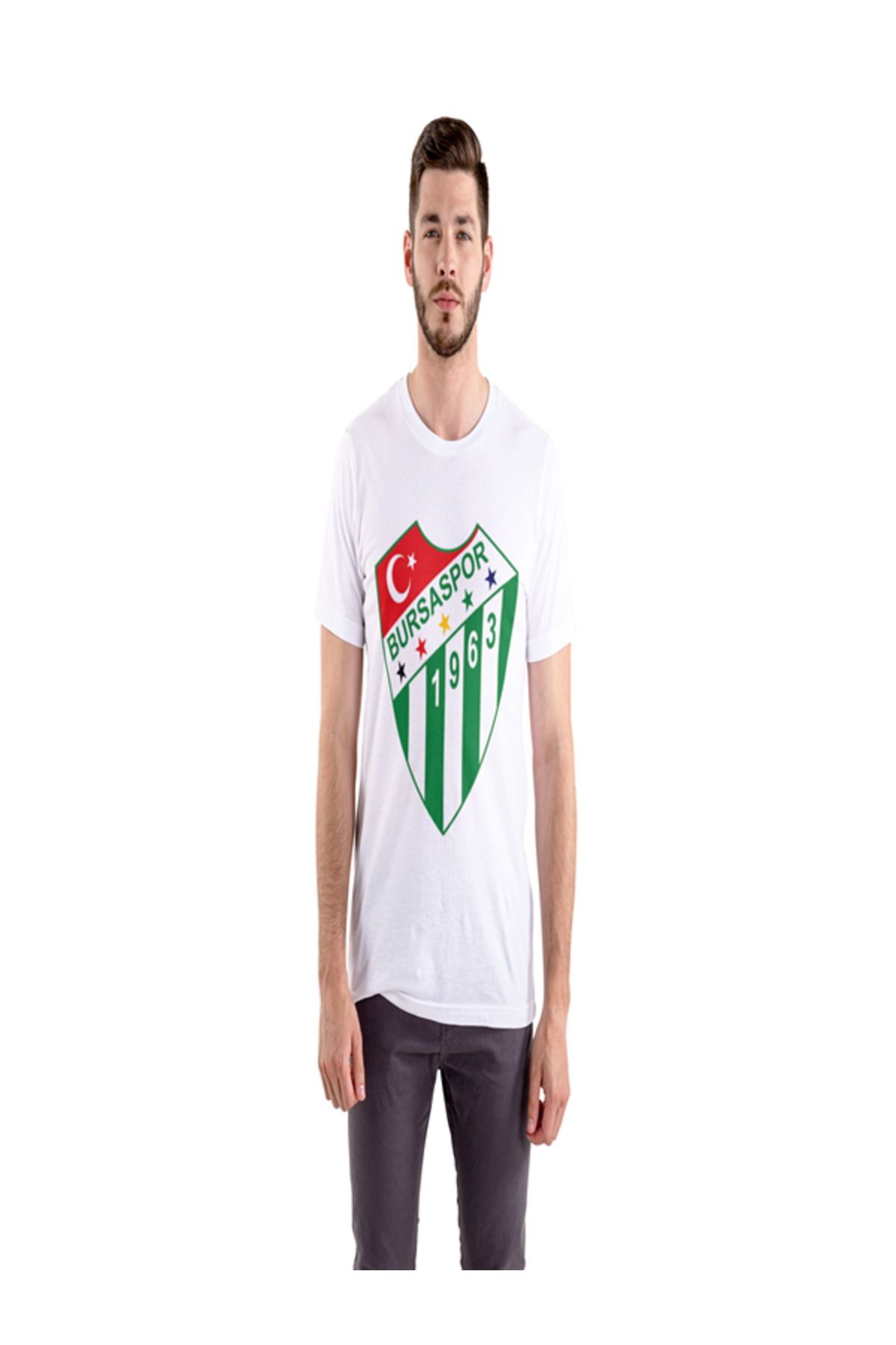 BERFA STORE Taraftar baskı tişört Bursaspor