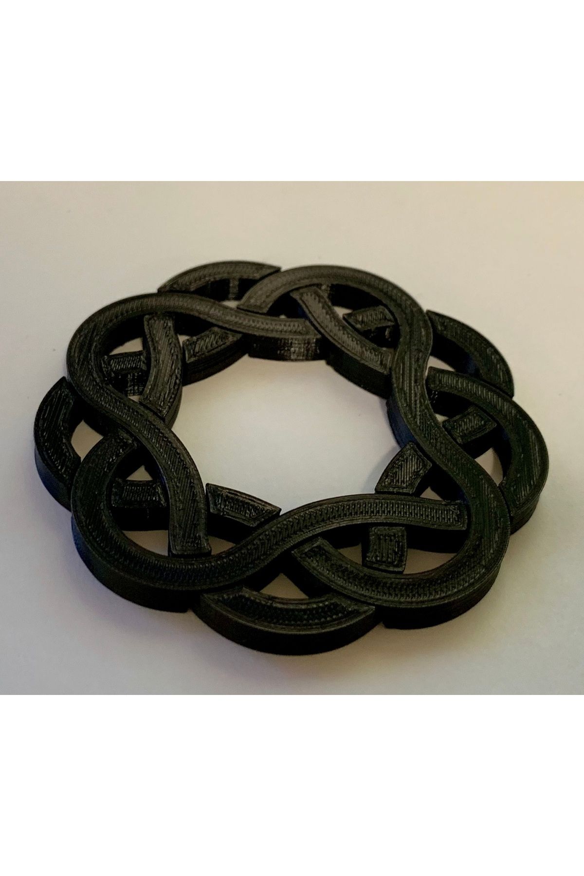 Vision Craft Birbirine geçen yüzük bulmaca coaster