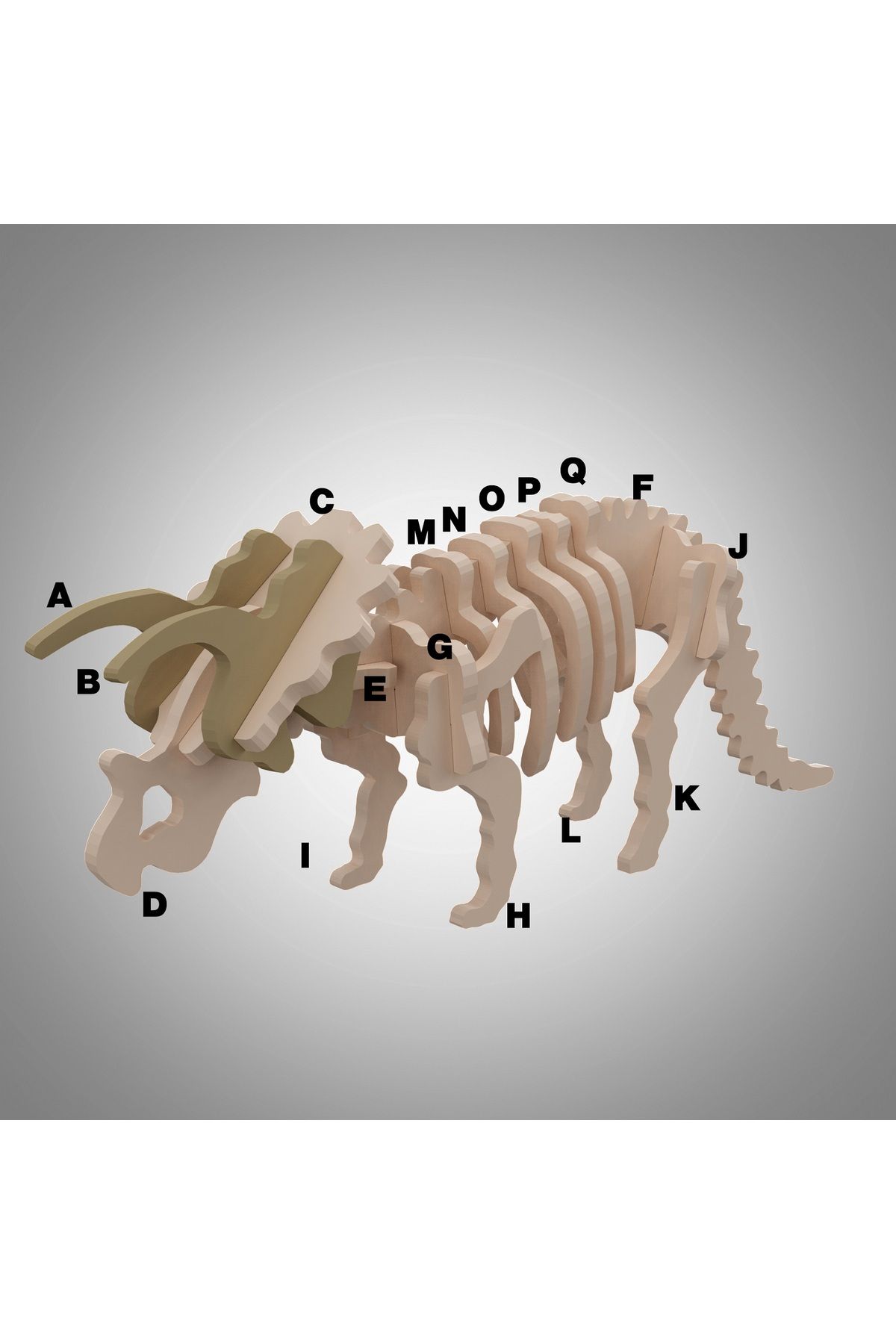 Vision Craft Torosaurus 3d Bulmaca