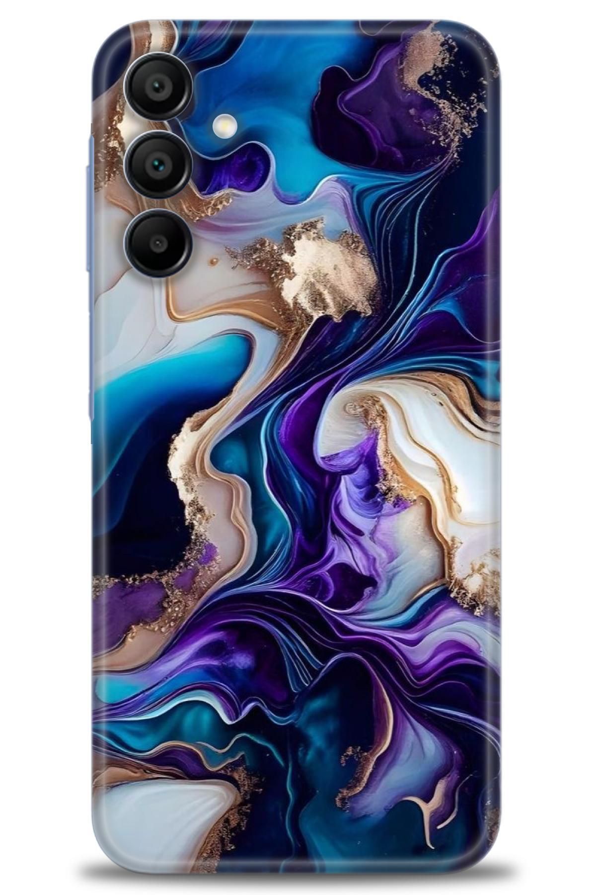 CooperTech Samsung Galaxy A55 5G İle Uyumlu HD Baskılı Desenli Silikon Kılıf - 48