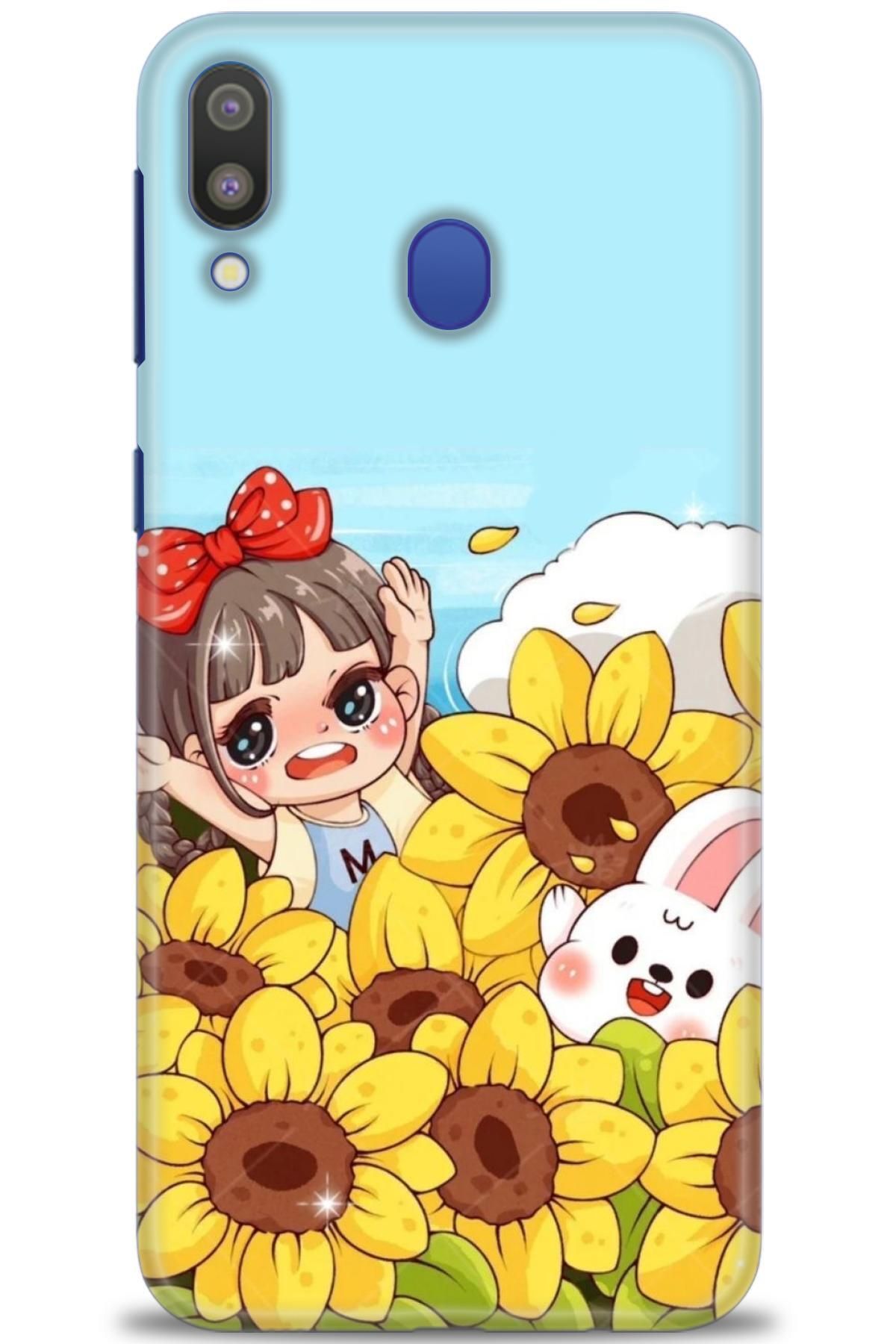CooperTech Samsung Galaxy M20 İle Uyumlu HD Baskılı Desenli Silikon Kılıf - 506