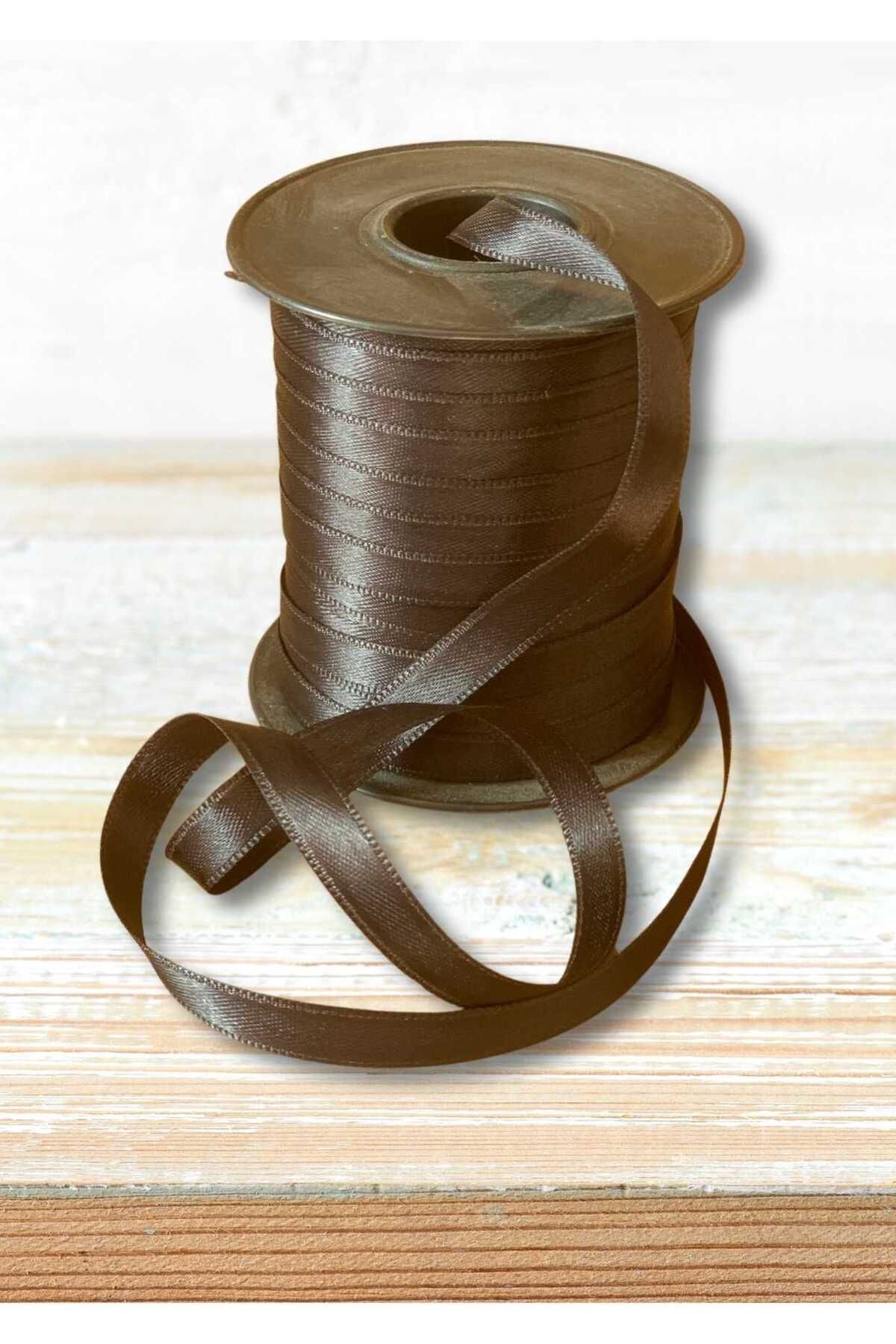 EL İŞİ DİY CRAFT Saten Kumaş Kurdele 1 cm x 100 metre El İşi Hediye Paketleme DIY Süsleme Şerit Fiyonk Yapı Dekoratif