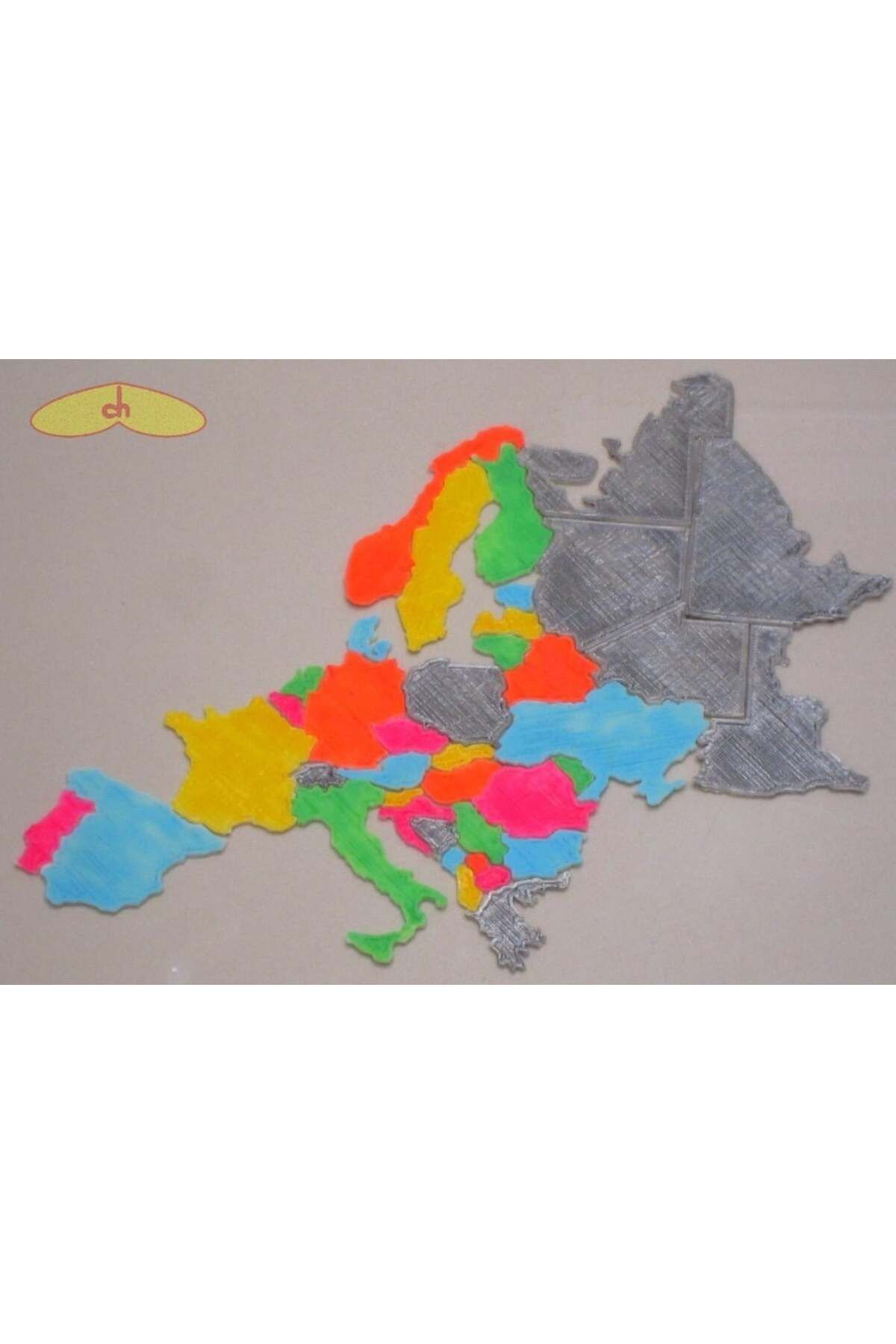 Vision Craft Avrupa haritası bulmaca