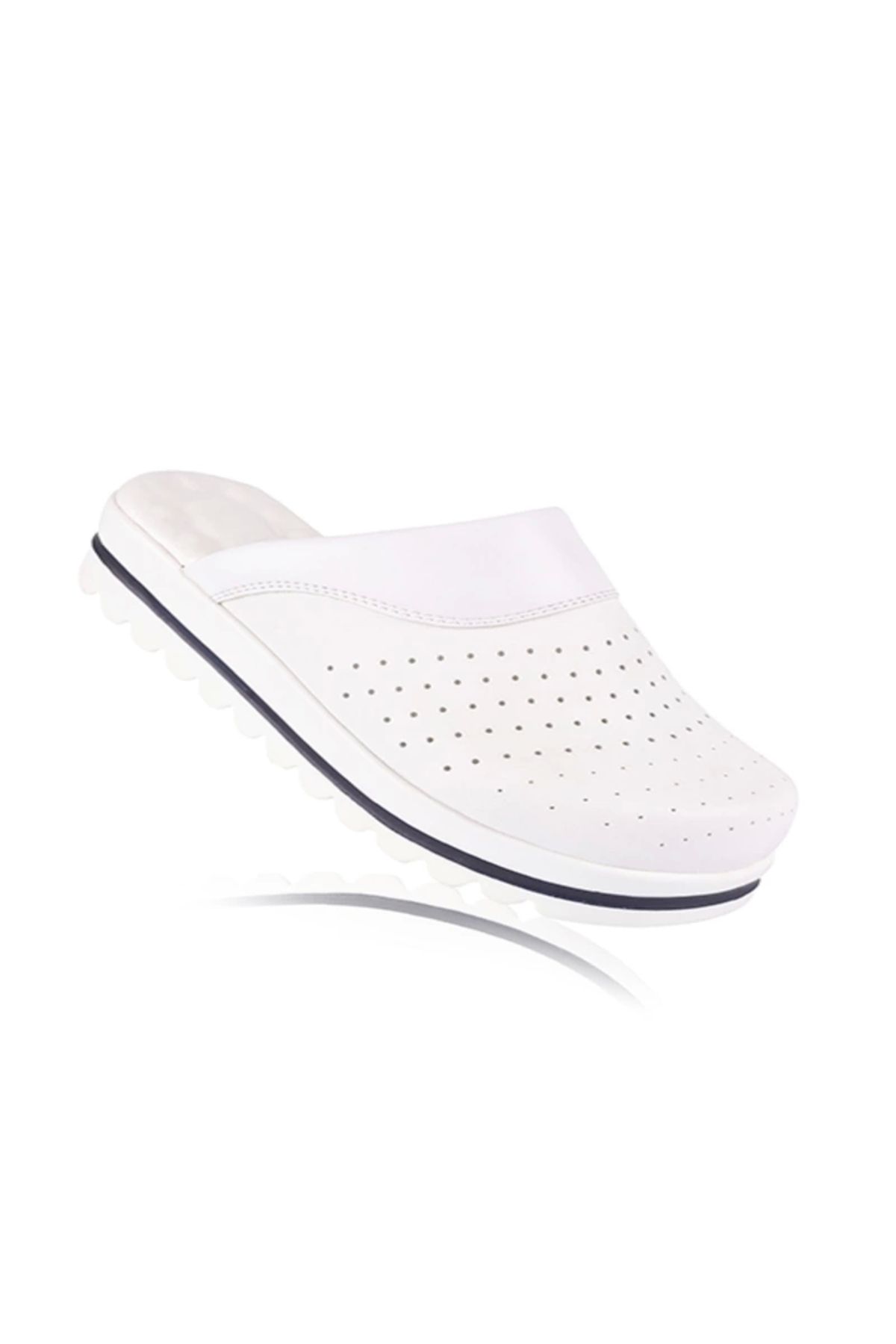 FootFlex Sabo Klasik Kadın Beyaz