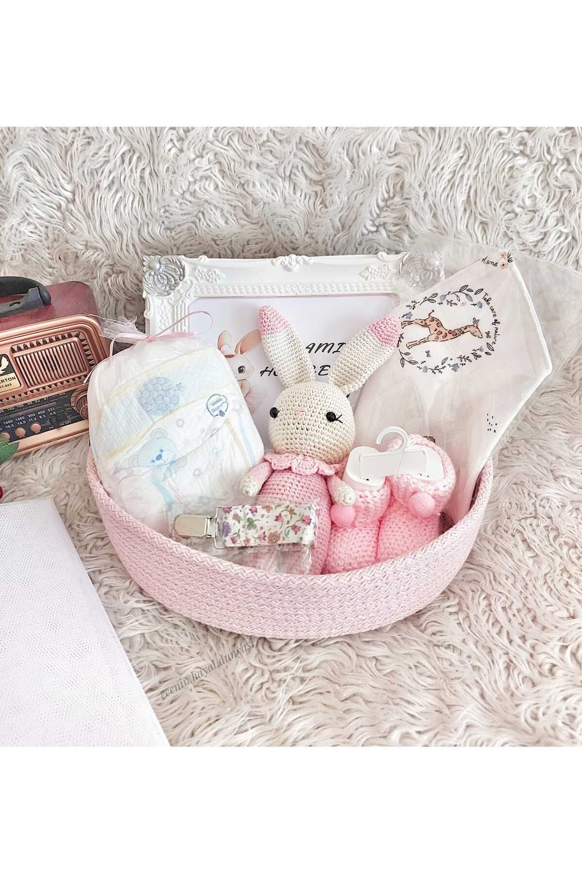 eceninhayaldunyasi Hoş geldin bebek sepeti erkek bebek hastane hediye sepeti özel el emeği (mavi) Baby shower