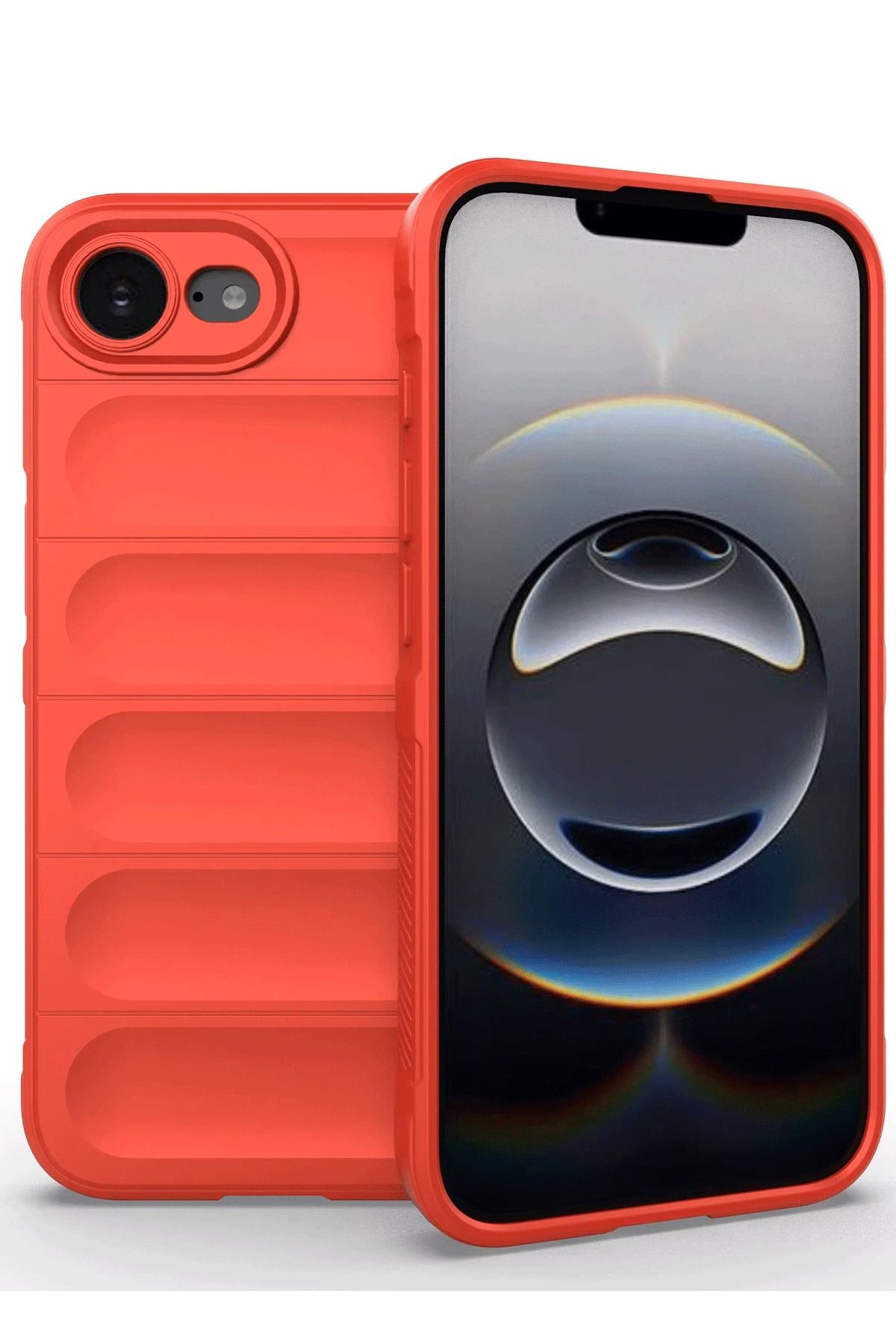 Rivor Apple iPhone 16e Uyumlu Kılıf Kamera Korumalı Parmak İzi Bırakmaz İçi Kadife Sıvı Silikon Kapak