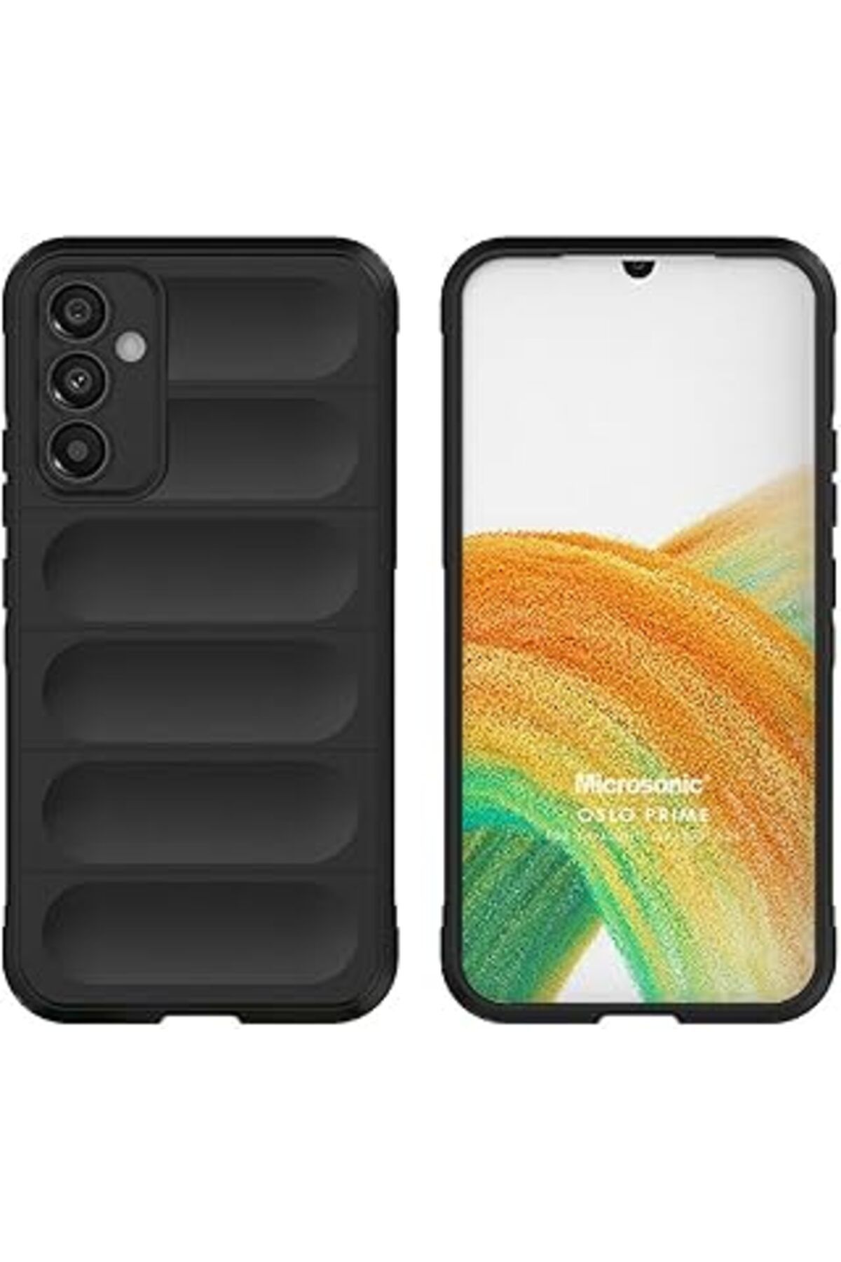 Pazarcan Microsonic Samsung Galaxy A24 Için Kılıf Oslo Prime Siyah [Galaxy A24 Ile Uyumlu Kılıf - Siyah]
