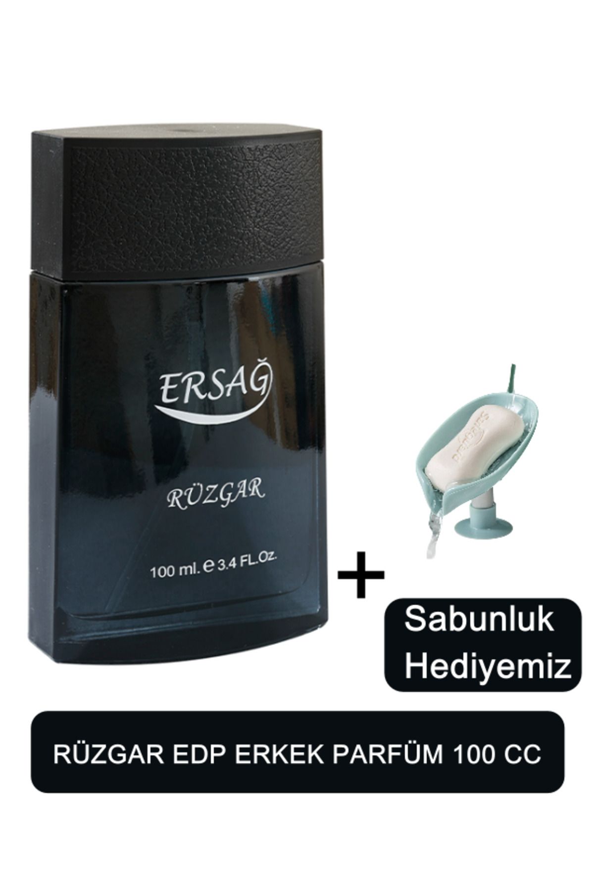 Ersağ Rüzgar Erkek Parfüm 100cc - Sabunluk Hediyemiz 1003-03