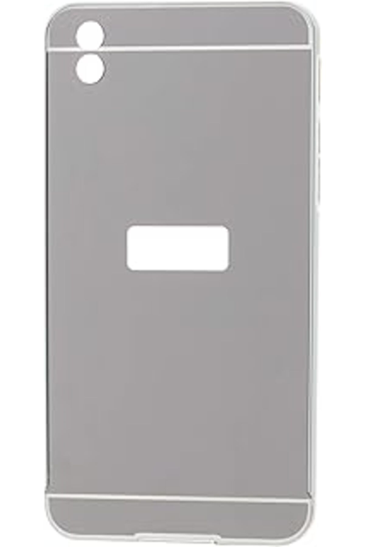 Qedii Microsonic Telefon Kılıfı, Htc Desire 816 Luxury Mirror, Gümüş