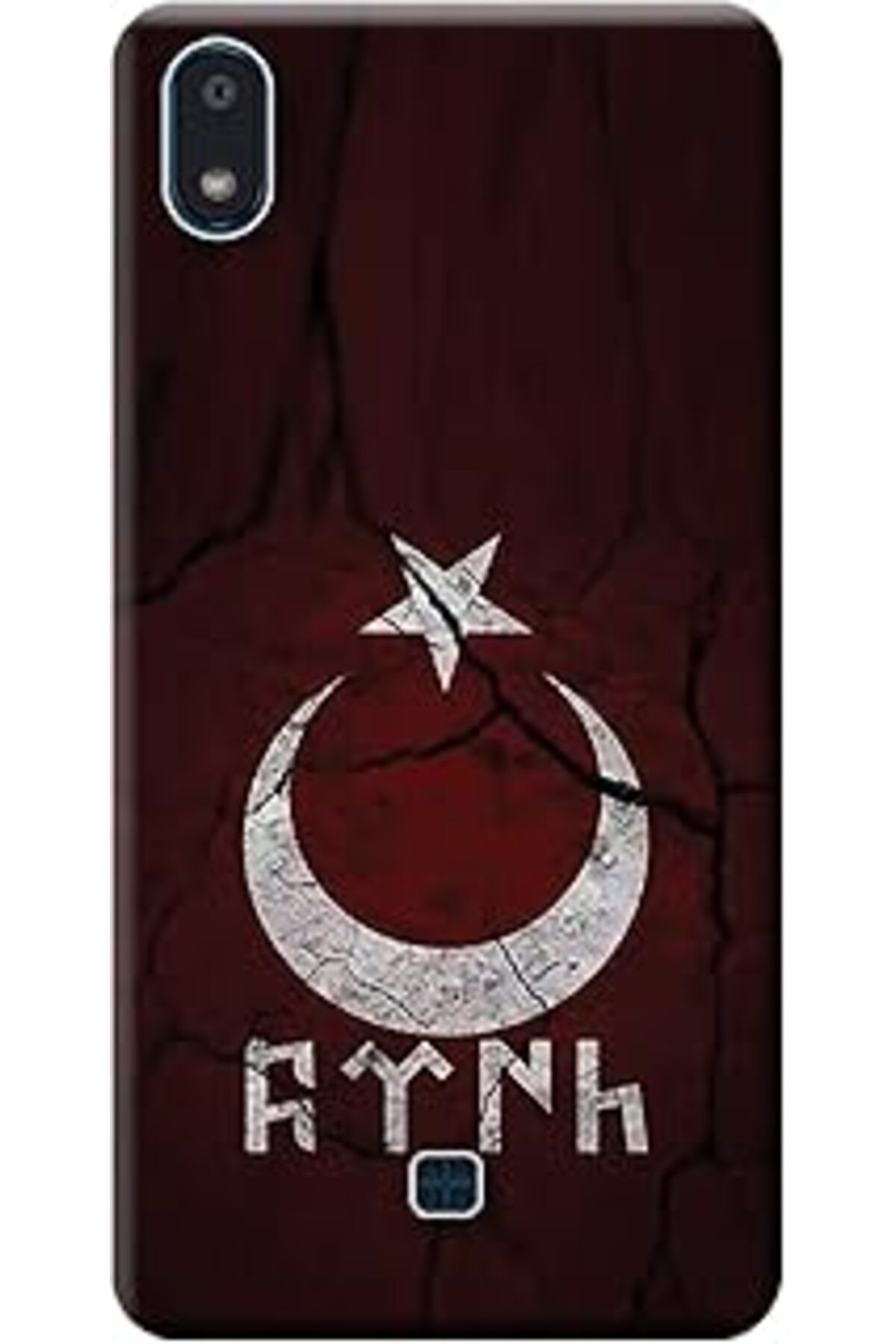 Qedii Kılıf Merkezi Km_Lg_K20_378 Lg K20 Kılıf Desen Baskılı Silikon Göktürkçe Türk Stk: 386 Telefon Kılı