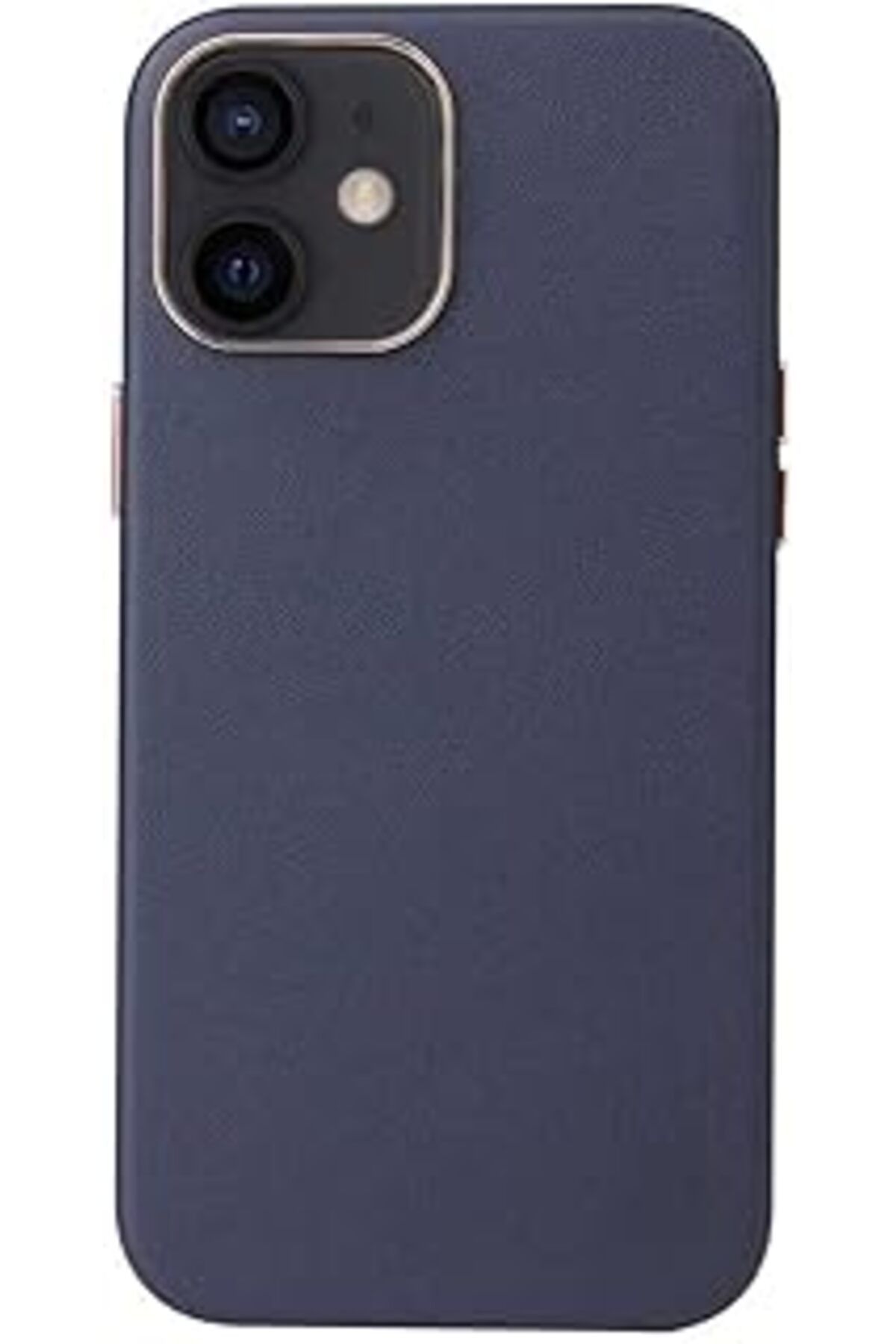 Pazarcan Zore İle Uyumlu Iphone 12 Mini Kılıf Eyzi Kapak, Lacivert