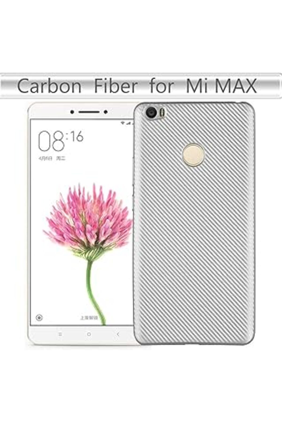 Qedii Zore Izore Mi Max Ile Uyumlu Silver Silikon Kapak