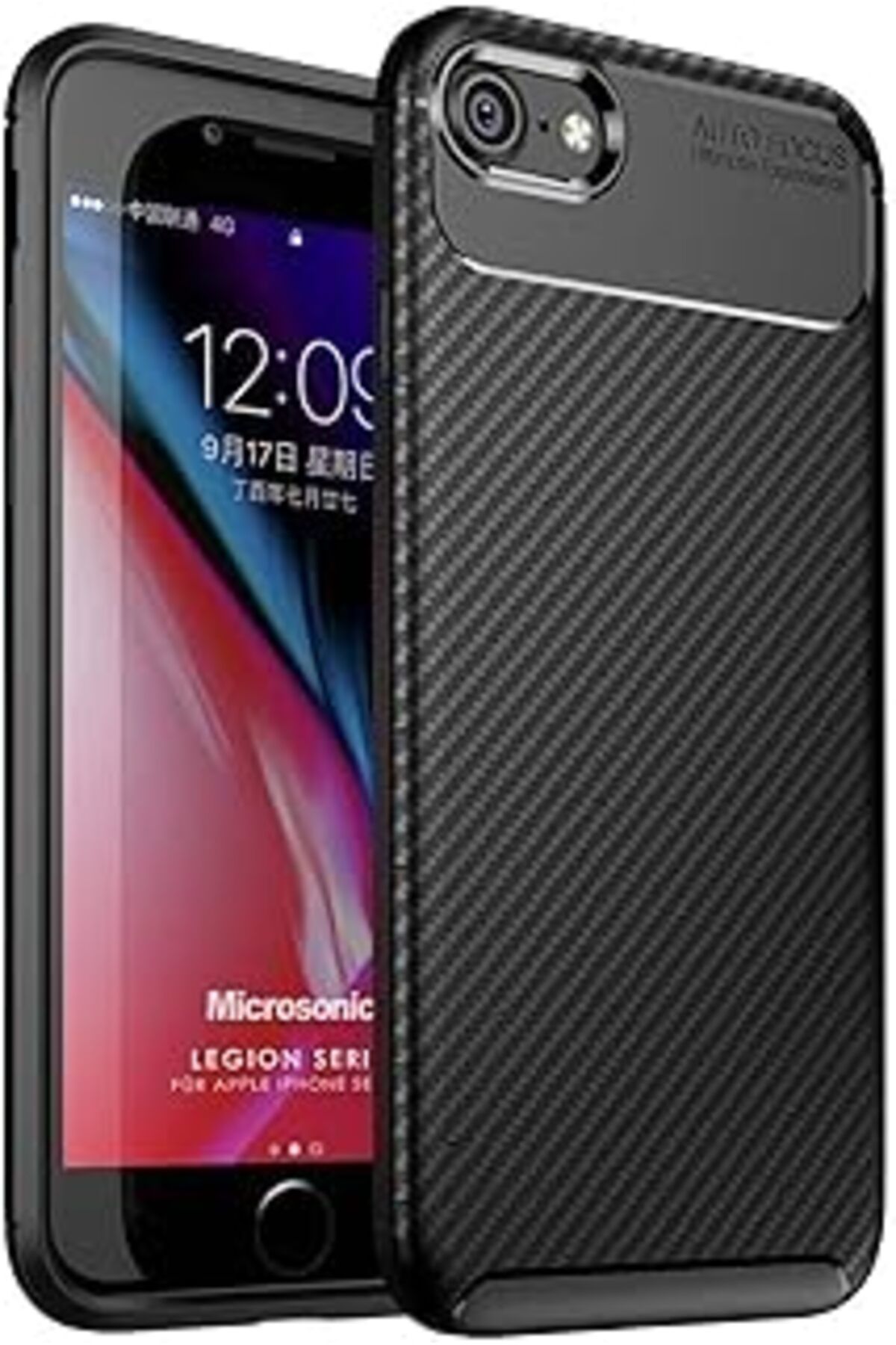 Karachil Microsonic Apple Iphone Se 2020 Için Kılıf Legion Series Siyah [Iphone Se 2020 Ile Uyumlu Kılıf - S