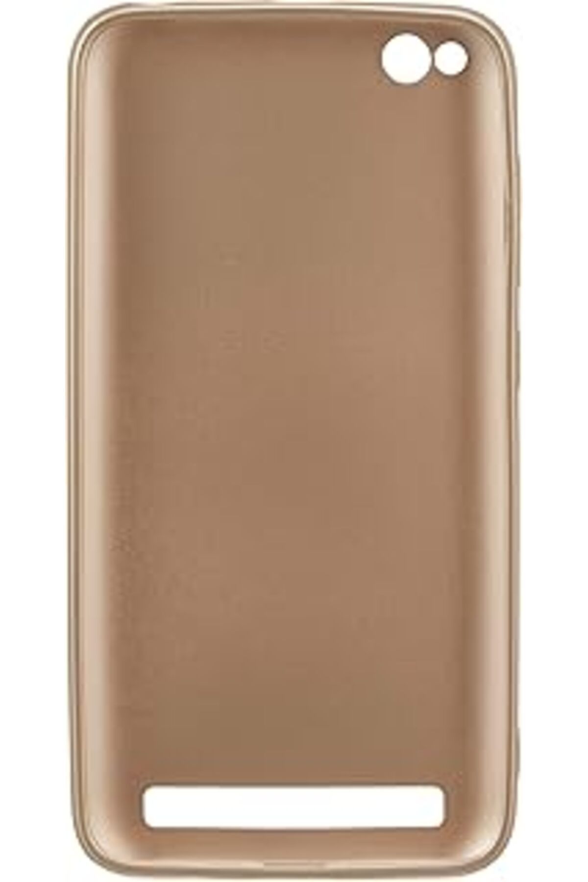 Qedii Zore Premier Redmi 5A Gold Silikon Kapak