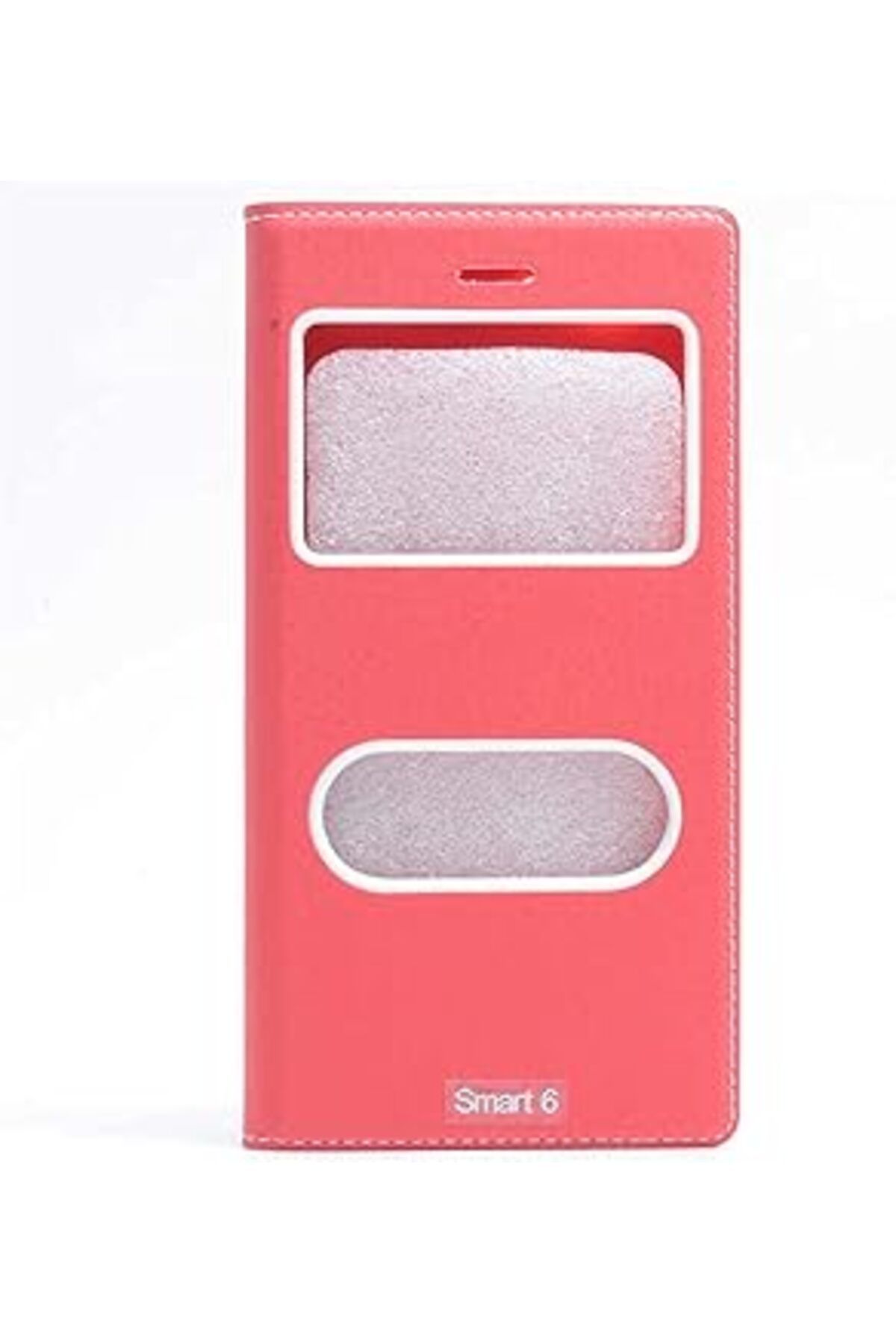 Pazarcan Zore 7471 Vodafone Smart 6 Ile Uyumlu Kılıf, Dolce Case, Kırmızı