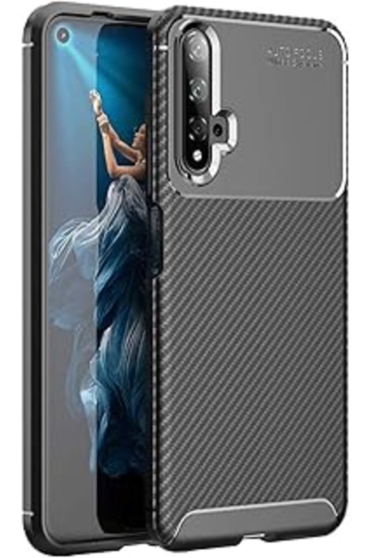 Pazarcan Microsonic Huawei Honor 20 Kılıf Legion Series Siyah [Honor 20 Ile Uyumlu Kılıf - Siyah]