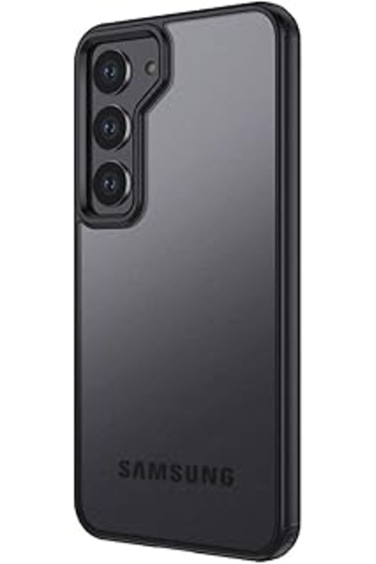 Karachil Spia Samsung Galaxy S23 Plus Kılıf Siyah Vulga Sert Kapak Orijinal Esnek İnce Geliştirilmiş Dayanık