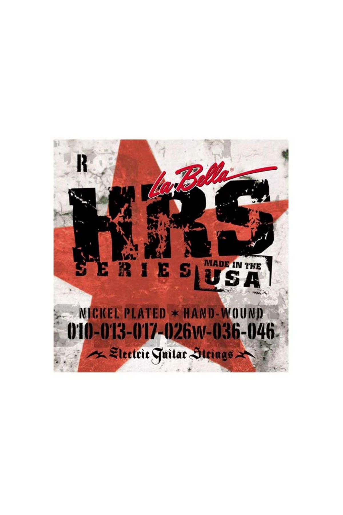 noip Gitar Aksesuar Elektro Tel Labella LB-HRS-R 10 (7474)