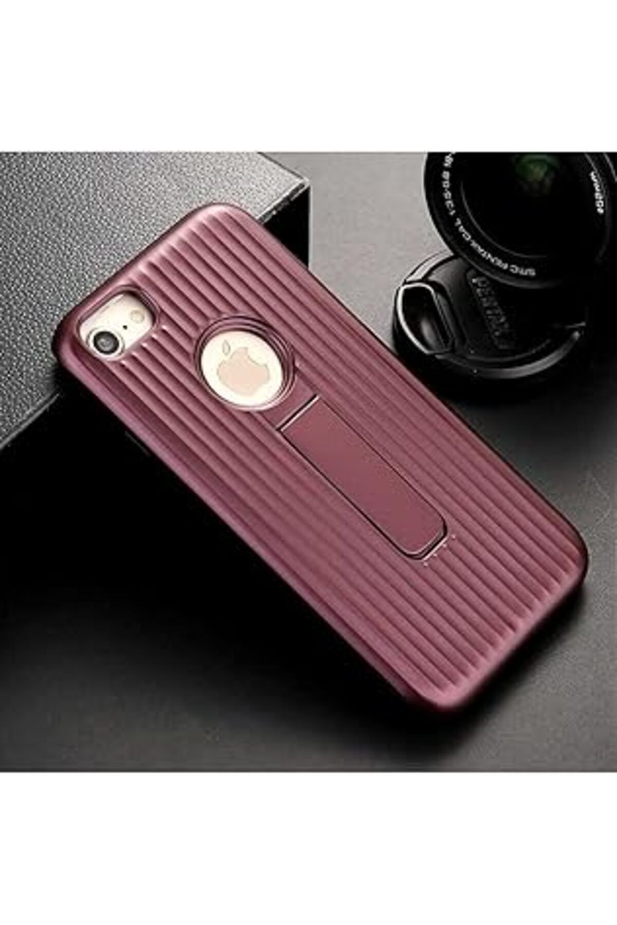 Pazarcan Zore Ip7P-Ip8P Purple Sert Silikon Kapak