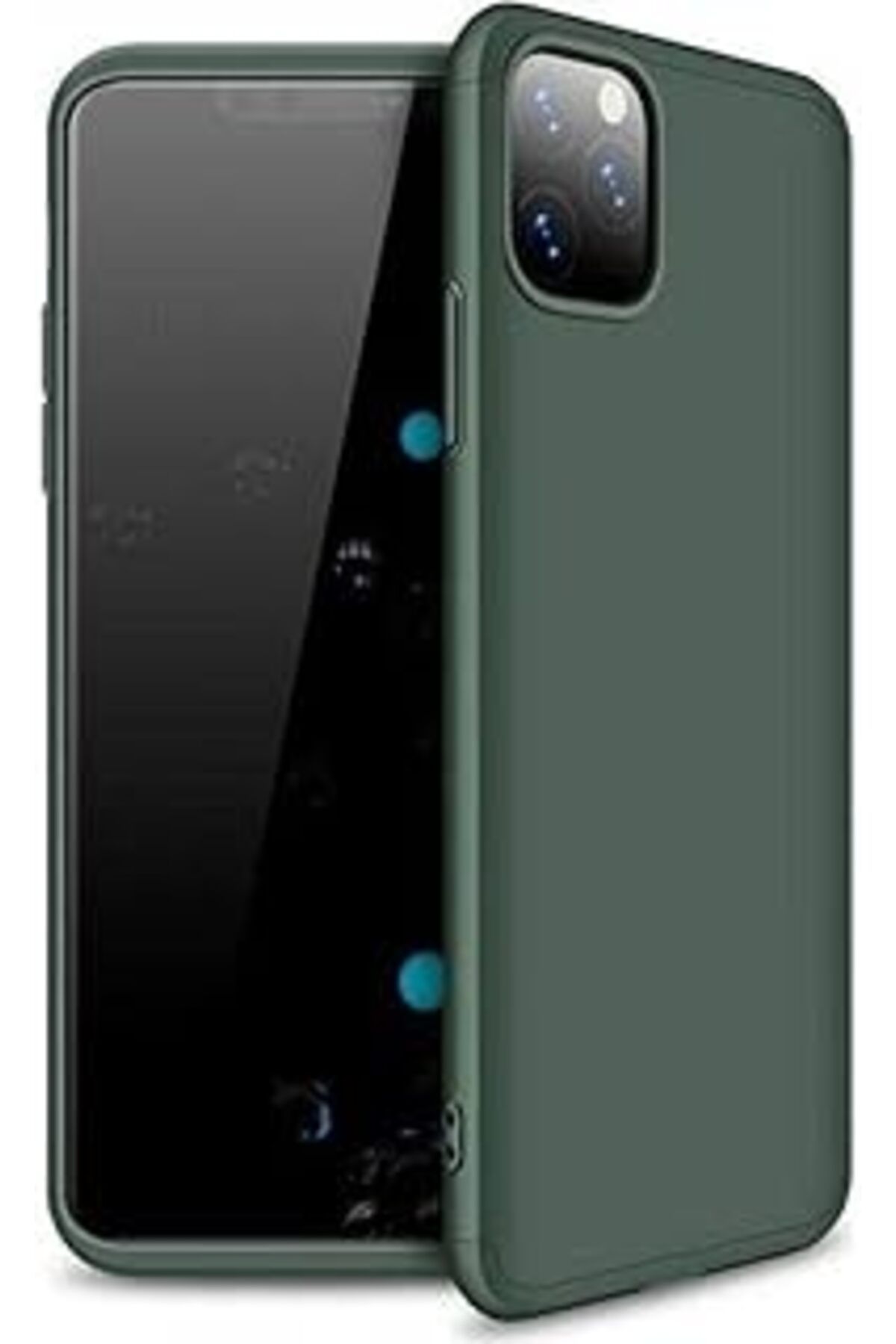 Pazarcan Kny Iphone 11 Pro Için Kılıf, 3 Parça 360 Ays Kapak, Yeşil