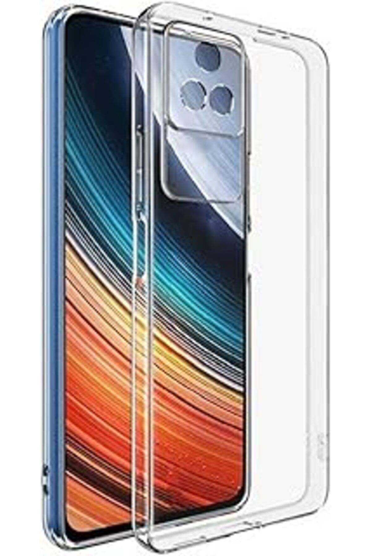 Karachil Kzy İletişim Xiaomi Poco F4 Kapak Kamera Korumalı Süper Silikon Kılıf